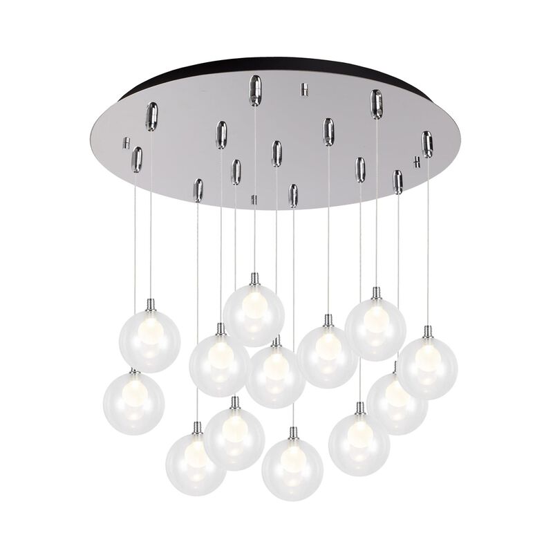 Bolla 25 Inch Multi Light Pendant by Kuzco Lighting