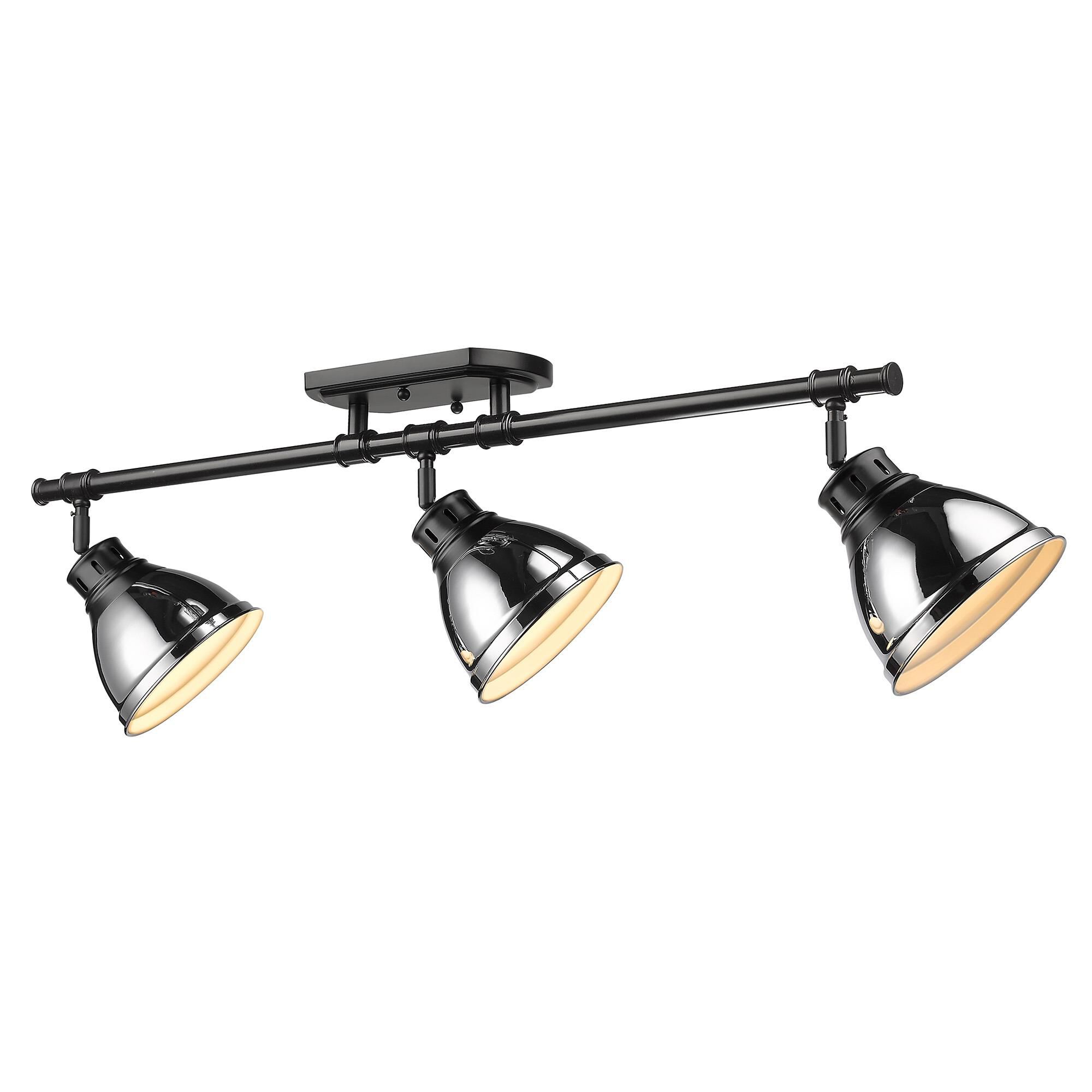 Duncan 35 Inch Track Lighting Kit by Golden Lighting