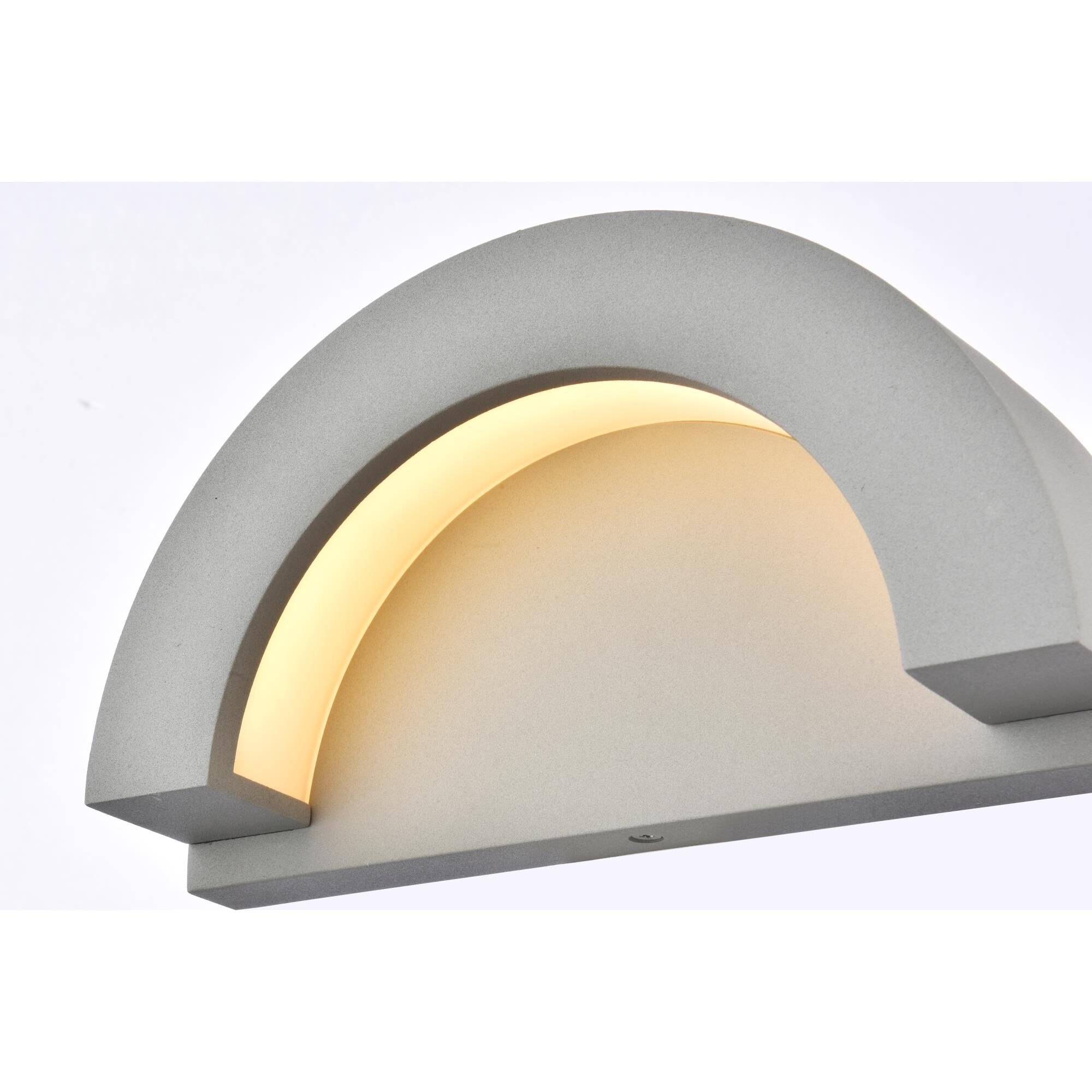 Elegant Lighting Raine 5 Inch Tall LED Outdoor Wall Light