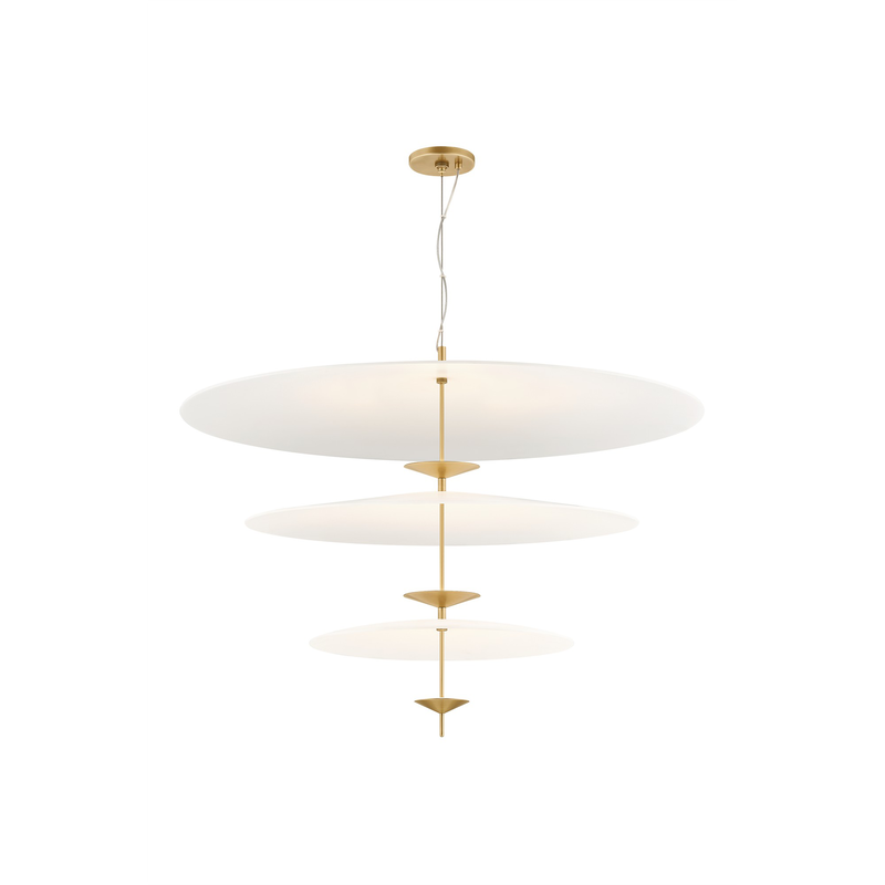 Moleculis Medium Chandelier by Sonneman