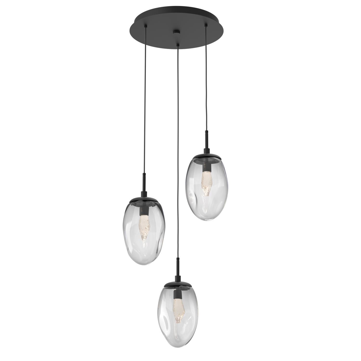 Levi Wilson Nebula 22 Inch 3 Light LED Multi Light Pendant by Hammerton Studio