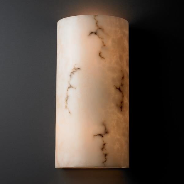 Shown with Faux Alabaster Resin glass