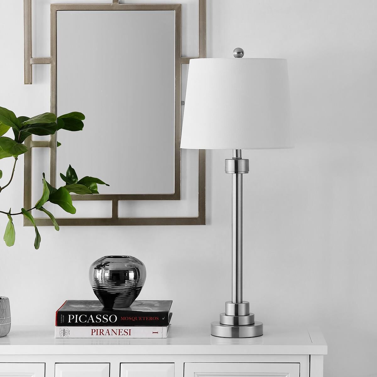 Baxter Iron 30 Inch Table Lamp by Safavieh