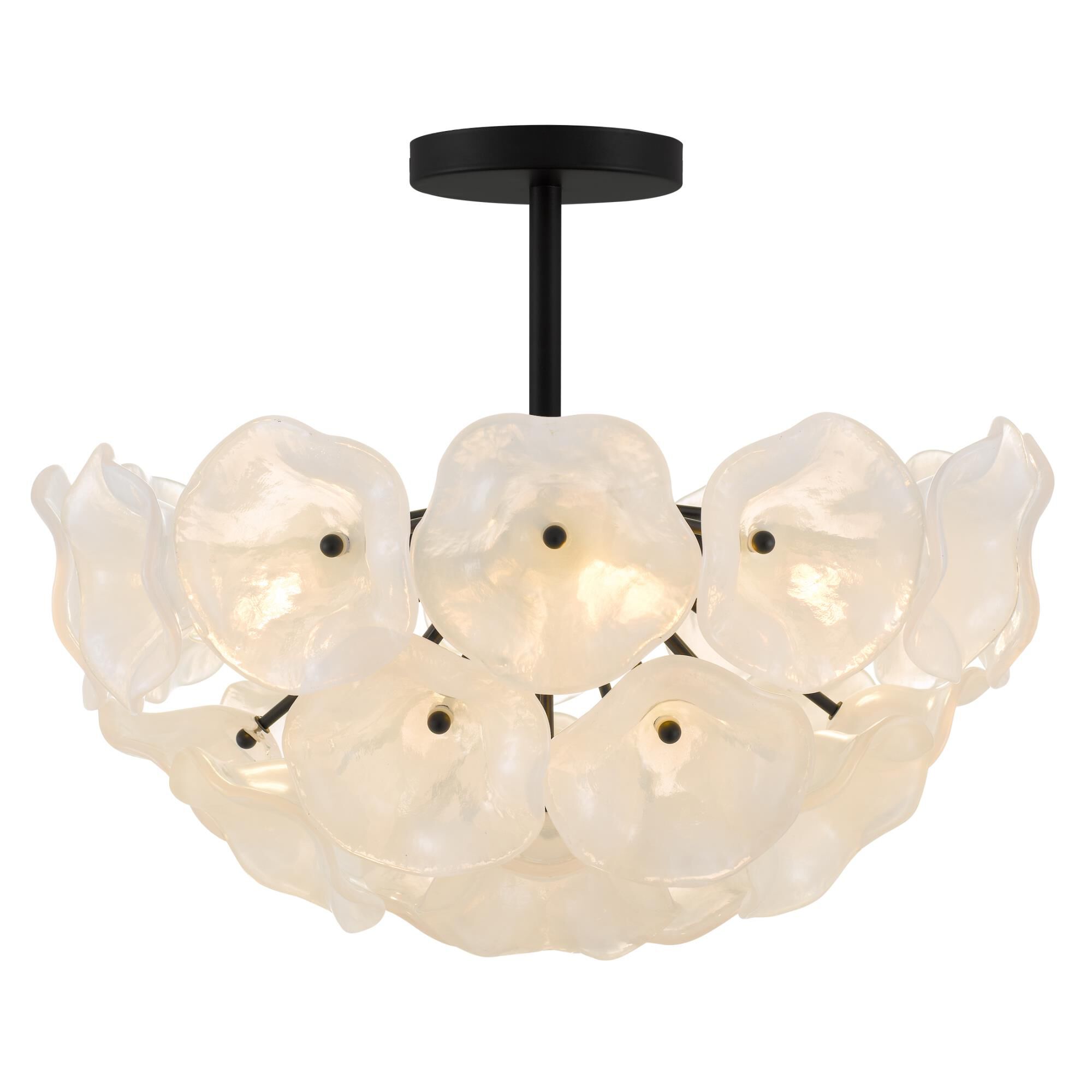 Audrey 19 Inch Semi Flush Mount by Quoizel