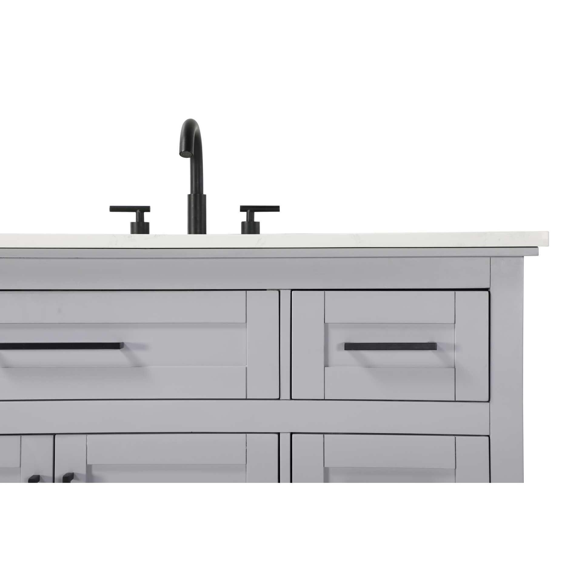 Shown in Grey finish