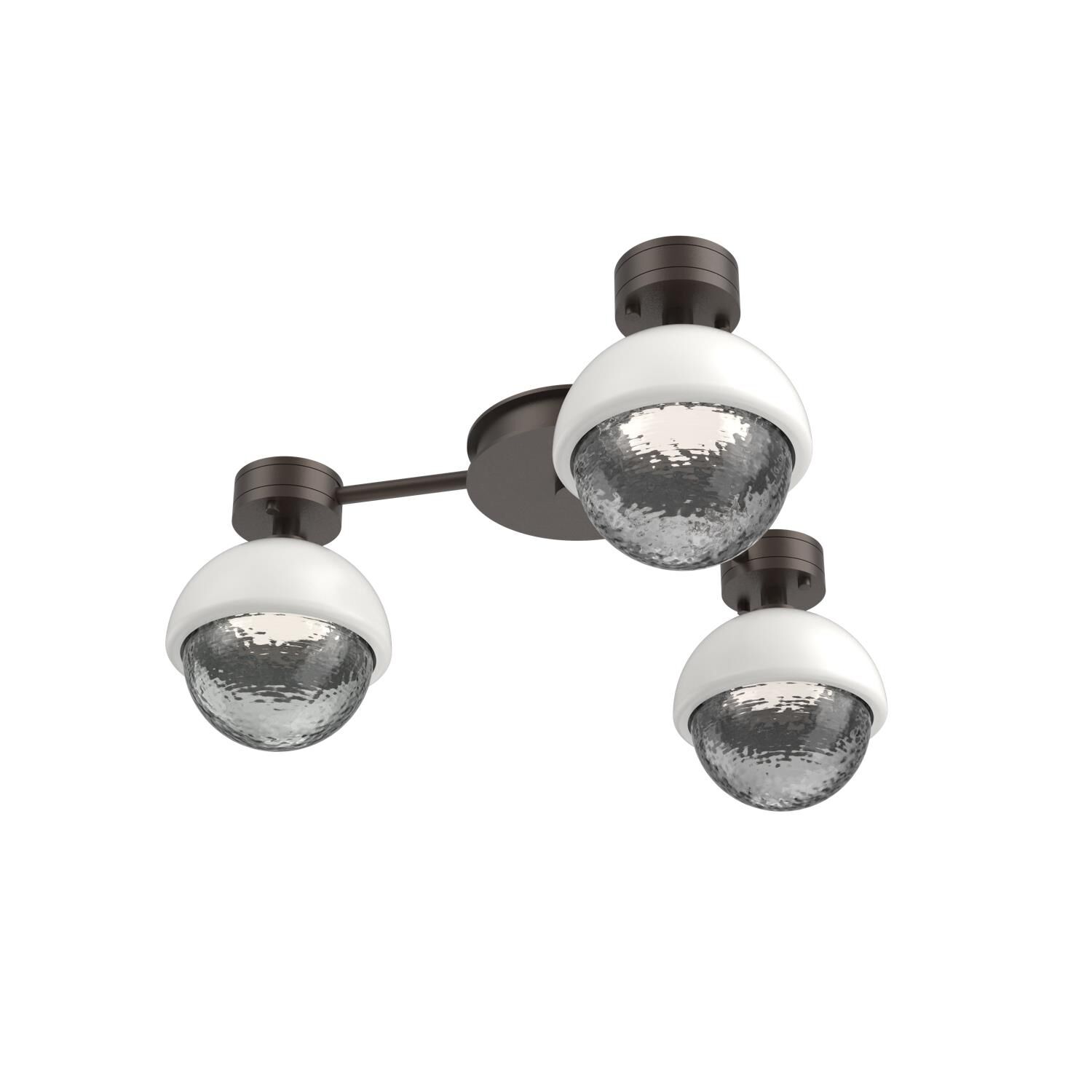 Levi Wilson Cabochon 23 Inch Flush Mount by Hammerton Studio