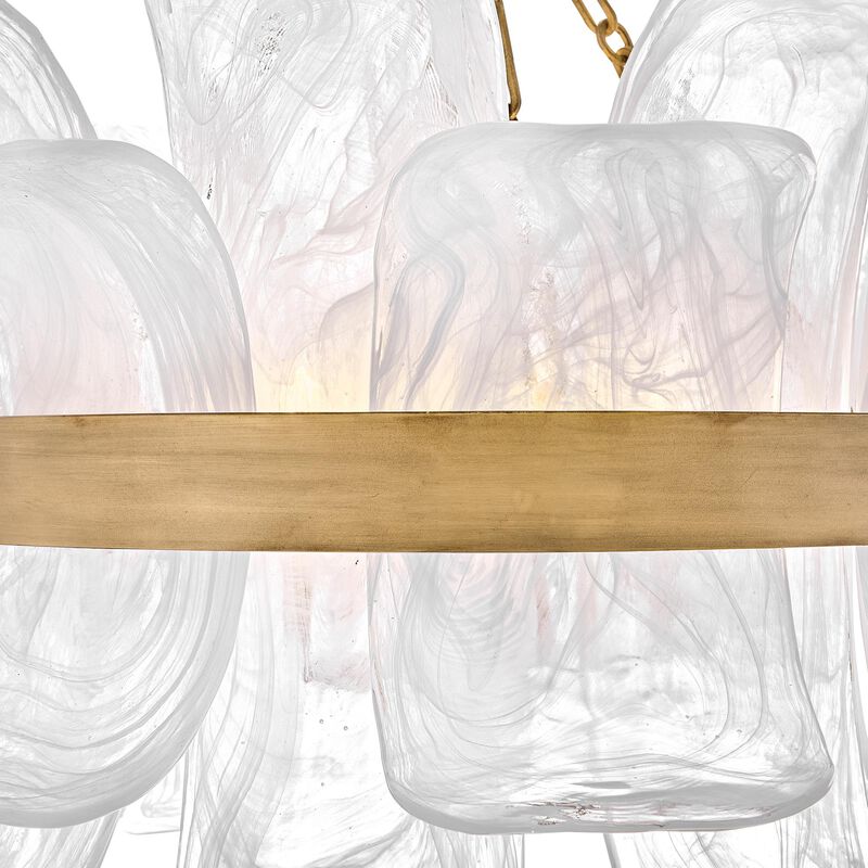 Fleur 26 Inch Chandelier by Fredrick Ramond