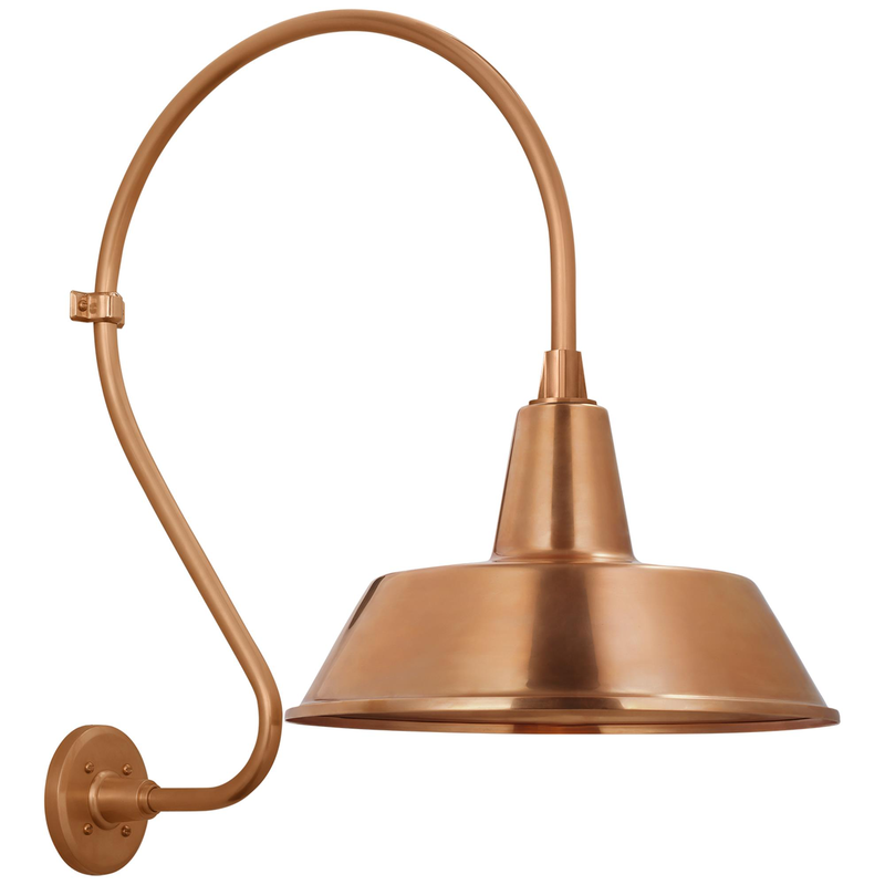 Thomas O'Brien Academy Barn Light 27 Inch Outdoor Wall Light by Visual Comfort Signature Collection