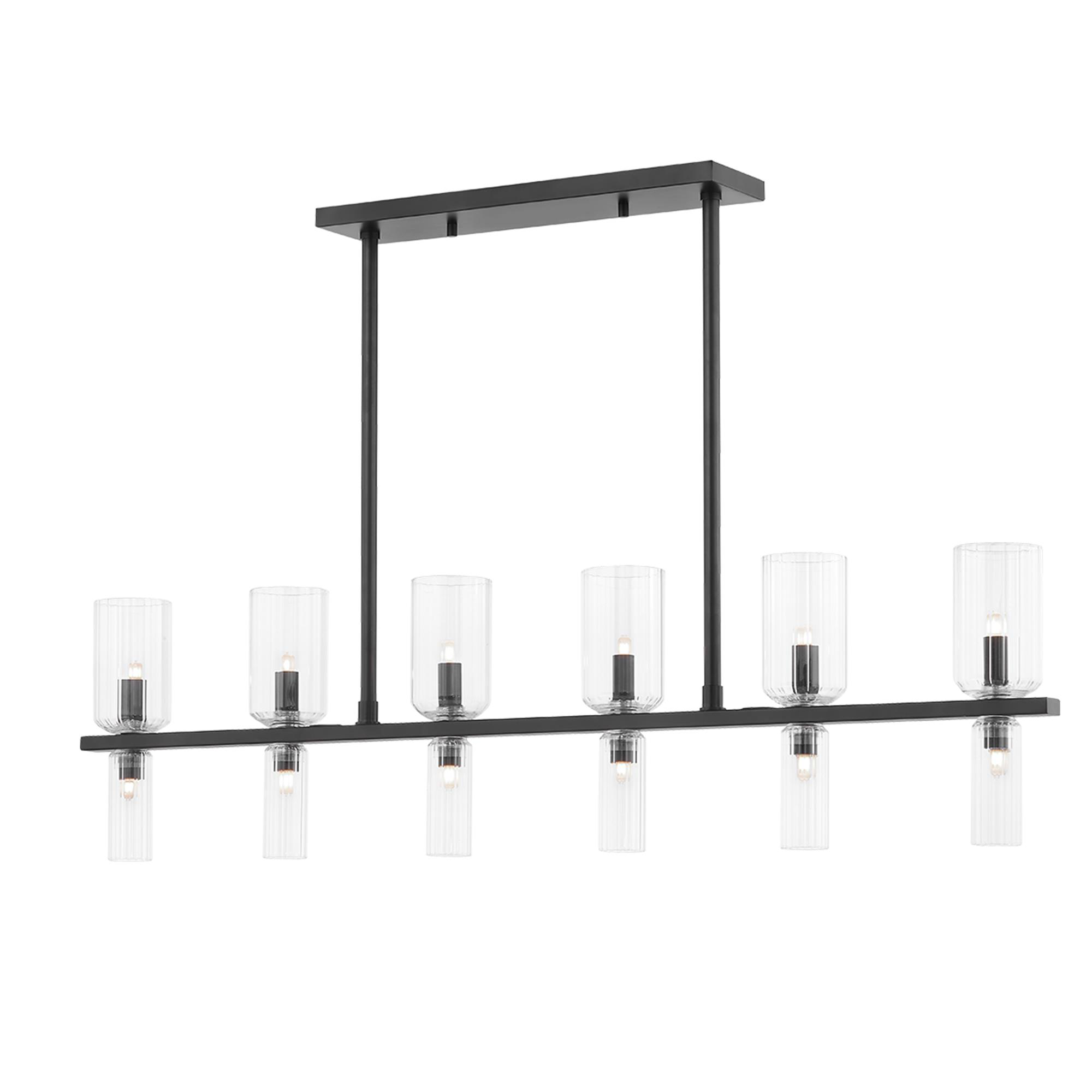 Tabitha Small Linear Chandelier,