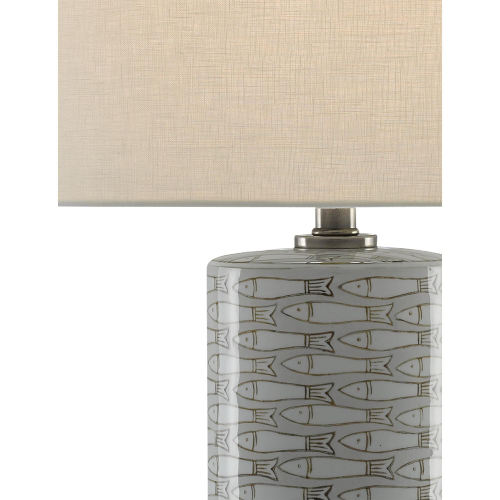 Fisch Table Lamp by Currey and Company