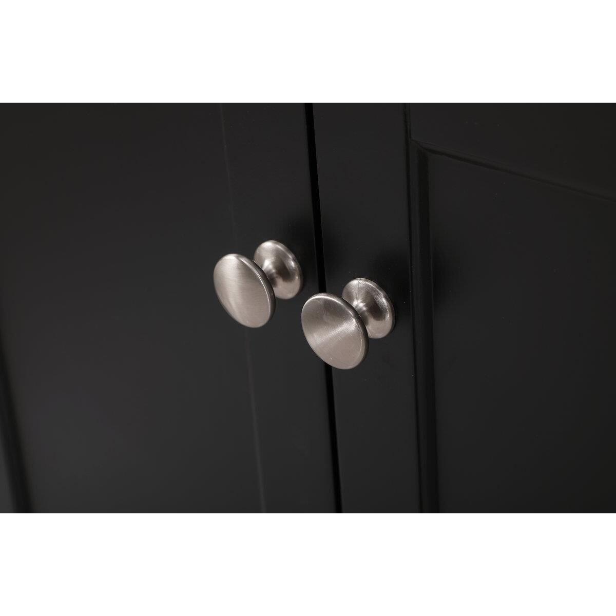 Shown in Black finish