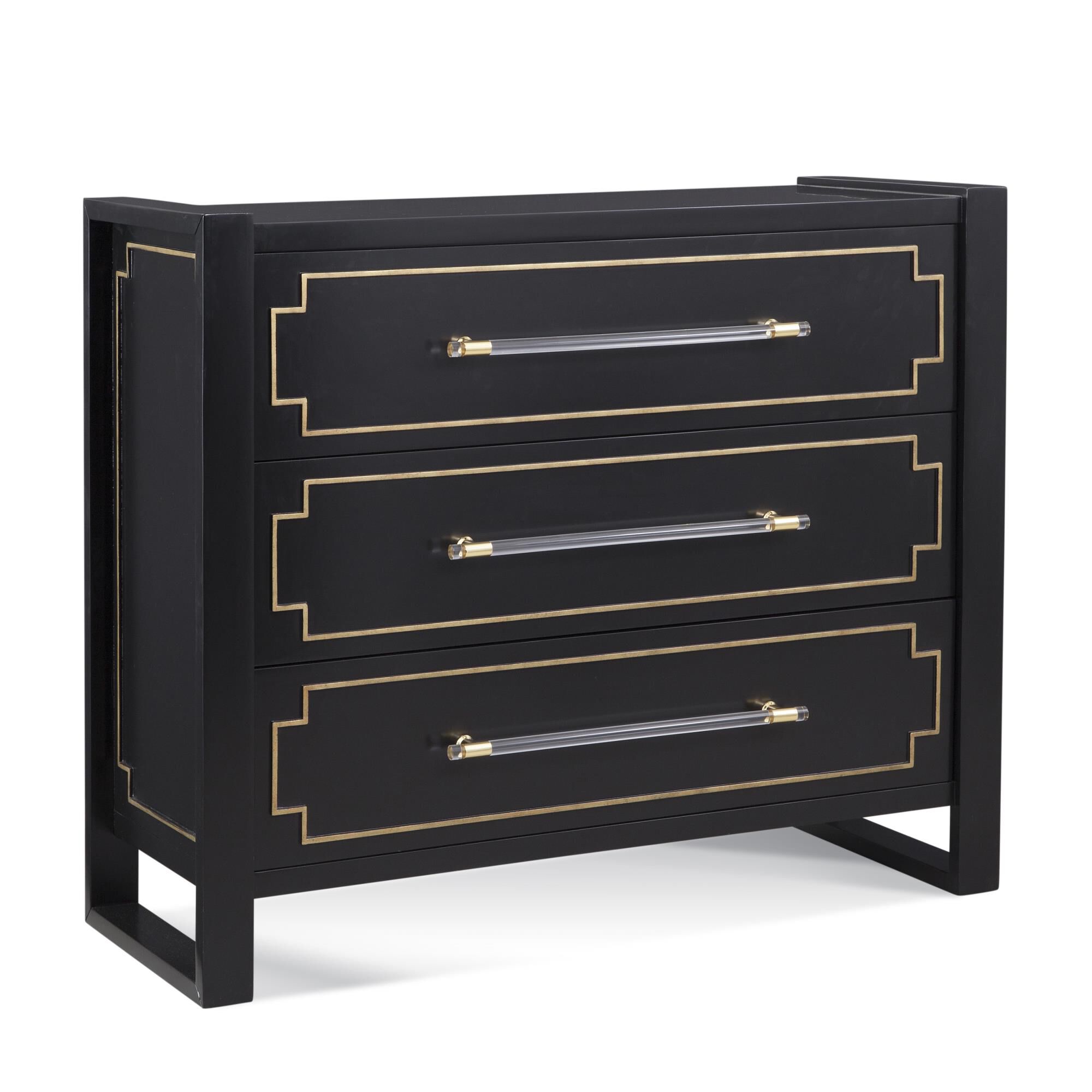 Shown in Black and Gold finish