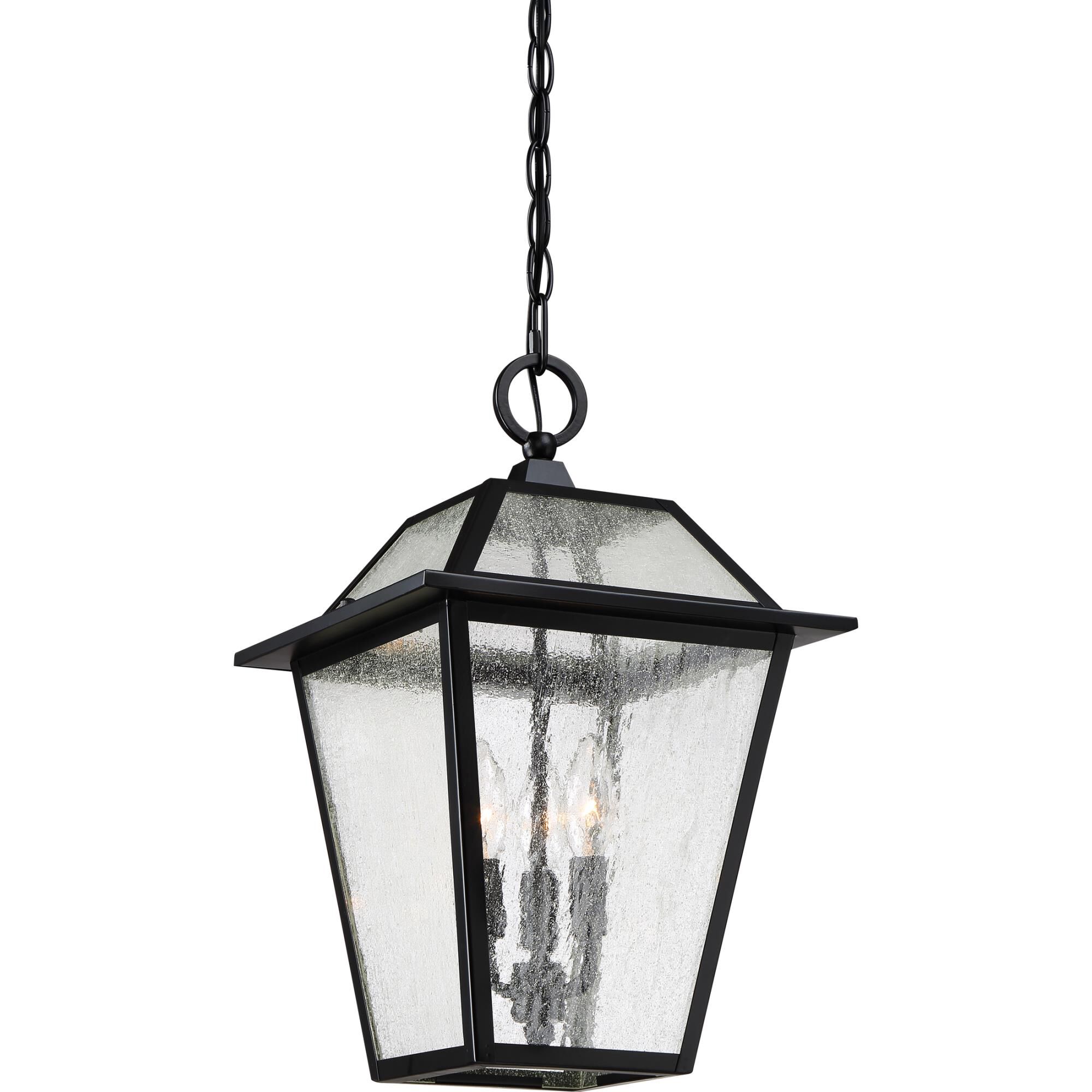 Shown in Mystic Black finish and Clear glass 