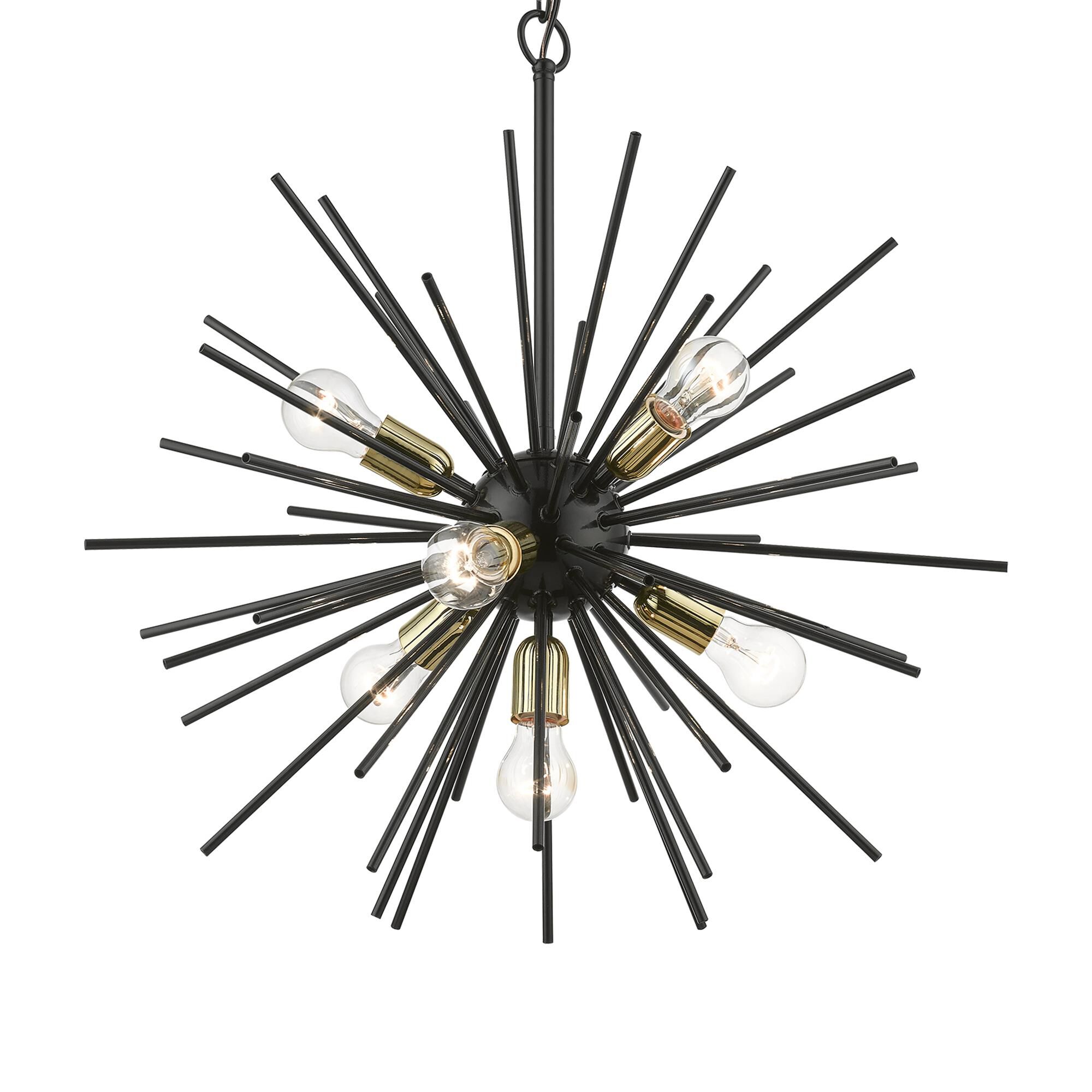 Tribeca 25 Inch 7 Light Chandelier by Livex Lighting