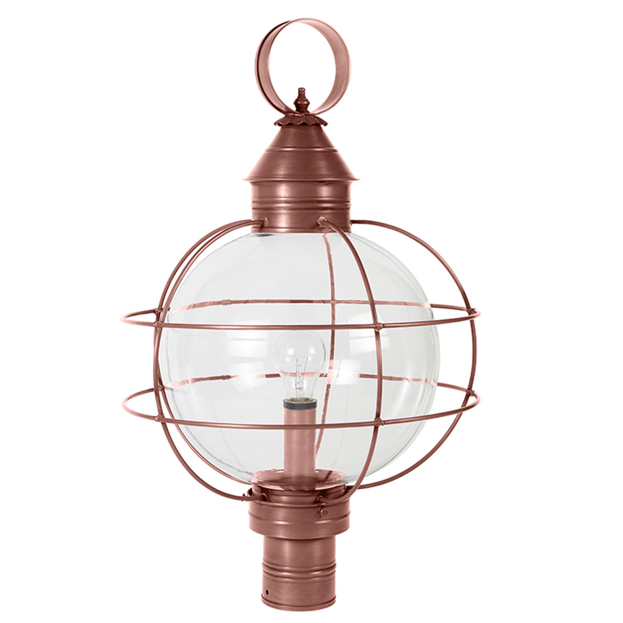 Onion 25 Inch 1 Light Outdoor Post Lamp,
