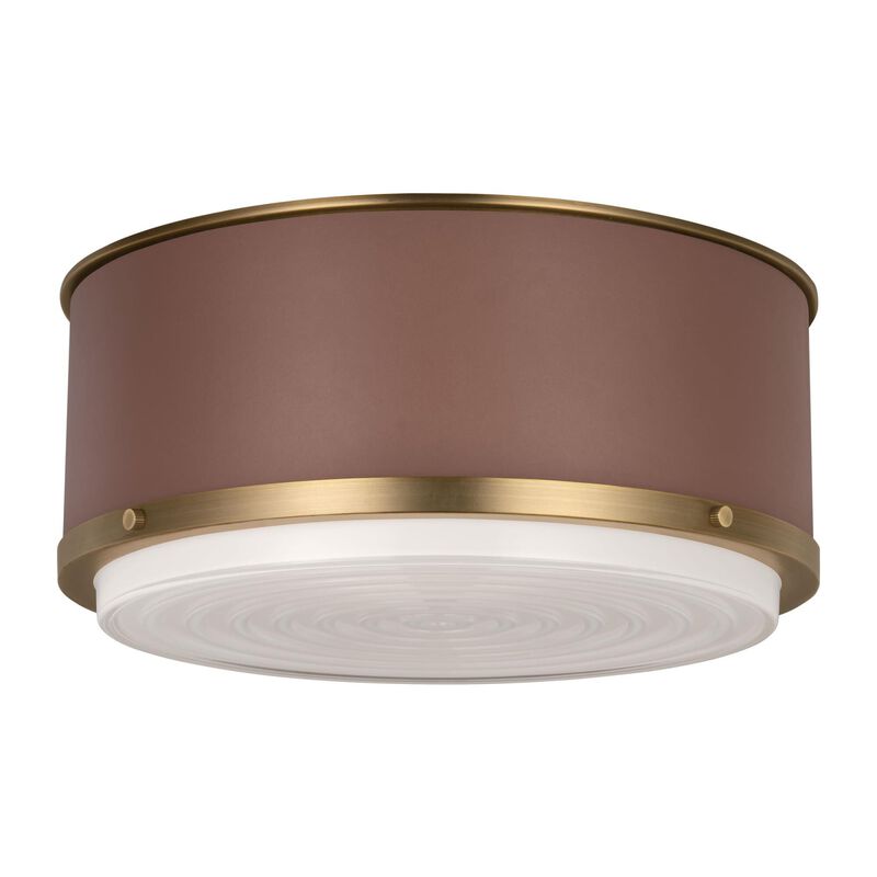 Ralph Lauren Marlowe 13 Inch 2 Light Flush Mount by Visual Comfort Studio