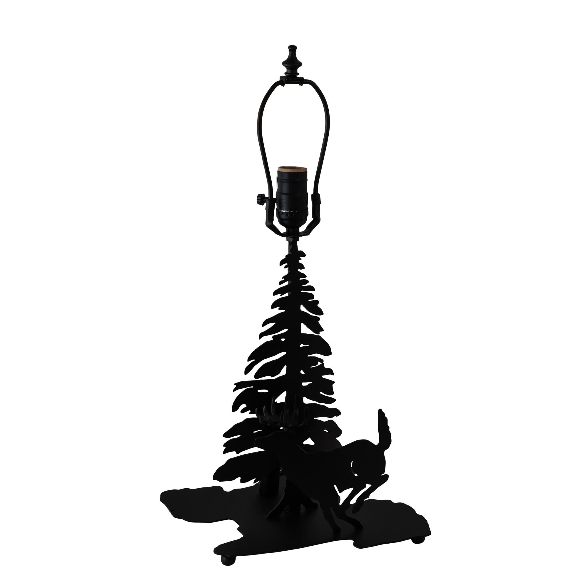 Deer Through The Trees 13 Inch Table Lamp by Meyda Lighting