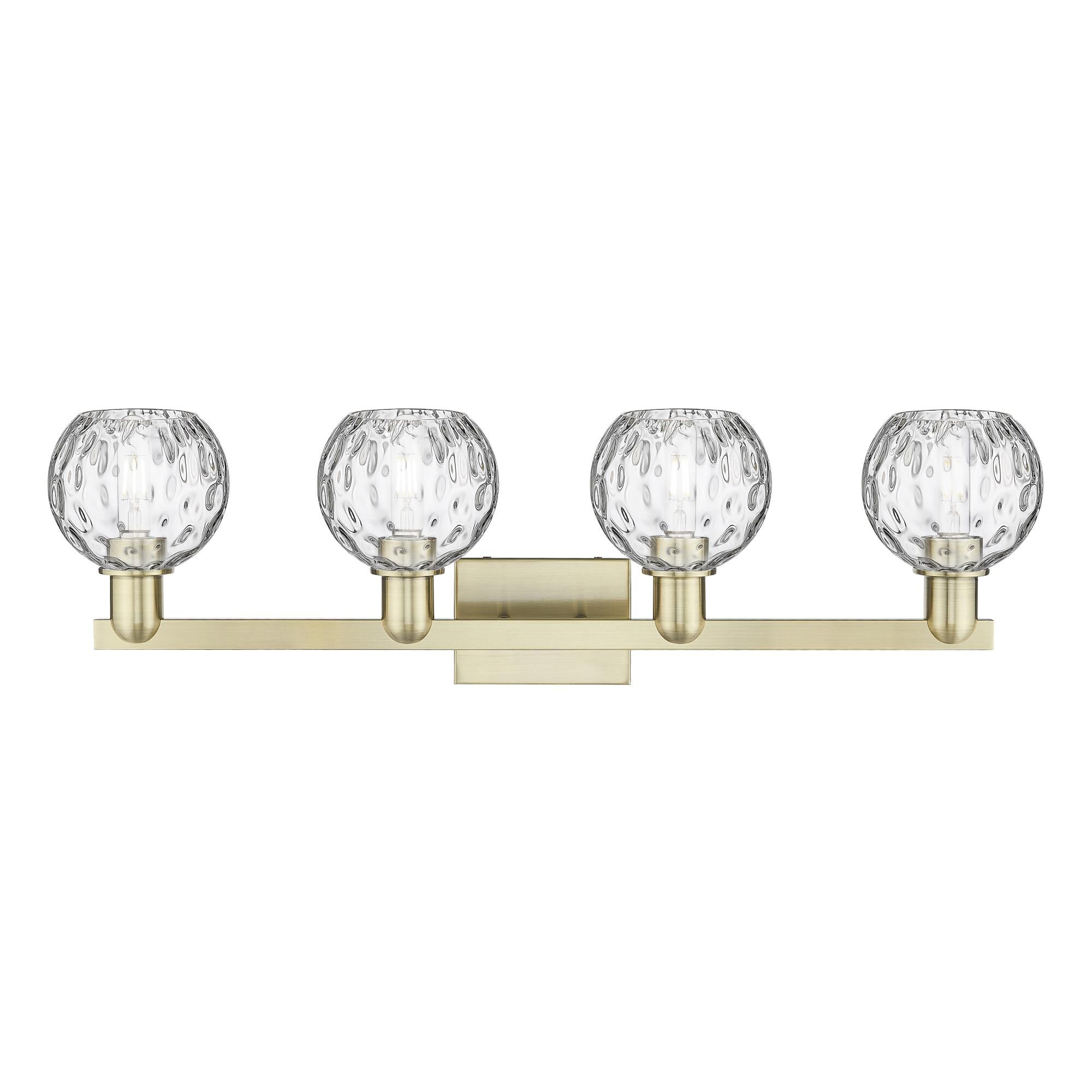 Bruno Marashlian Athens Water Glass 33 Inch Bath Vanity Light by Innovations Lighting