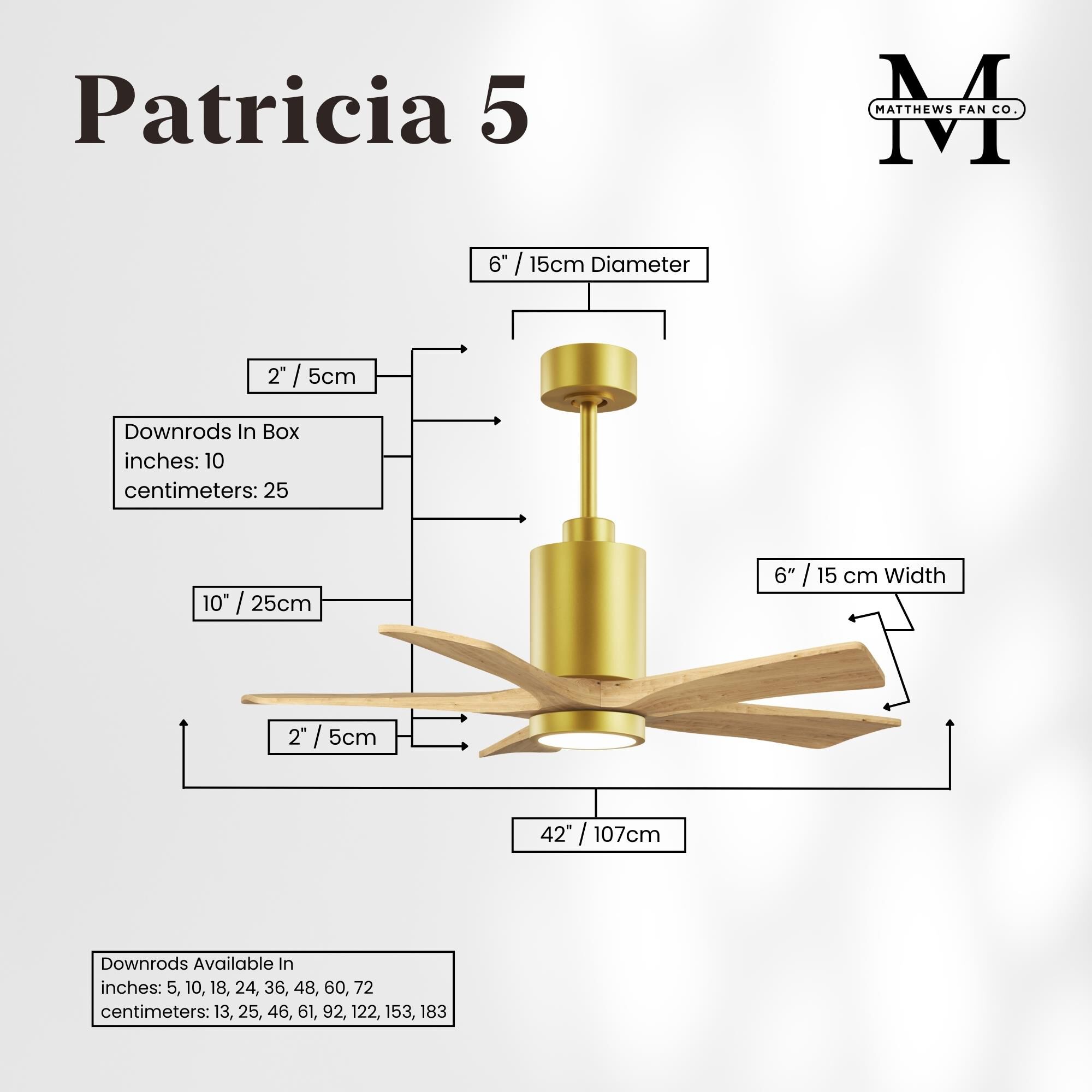 Shown in Brushed Brass finish