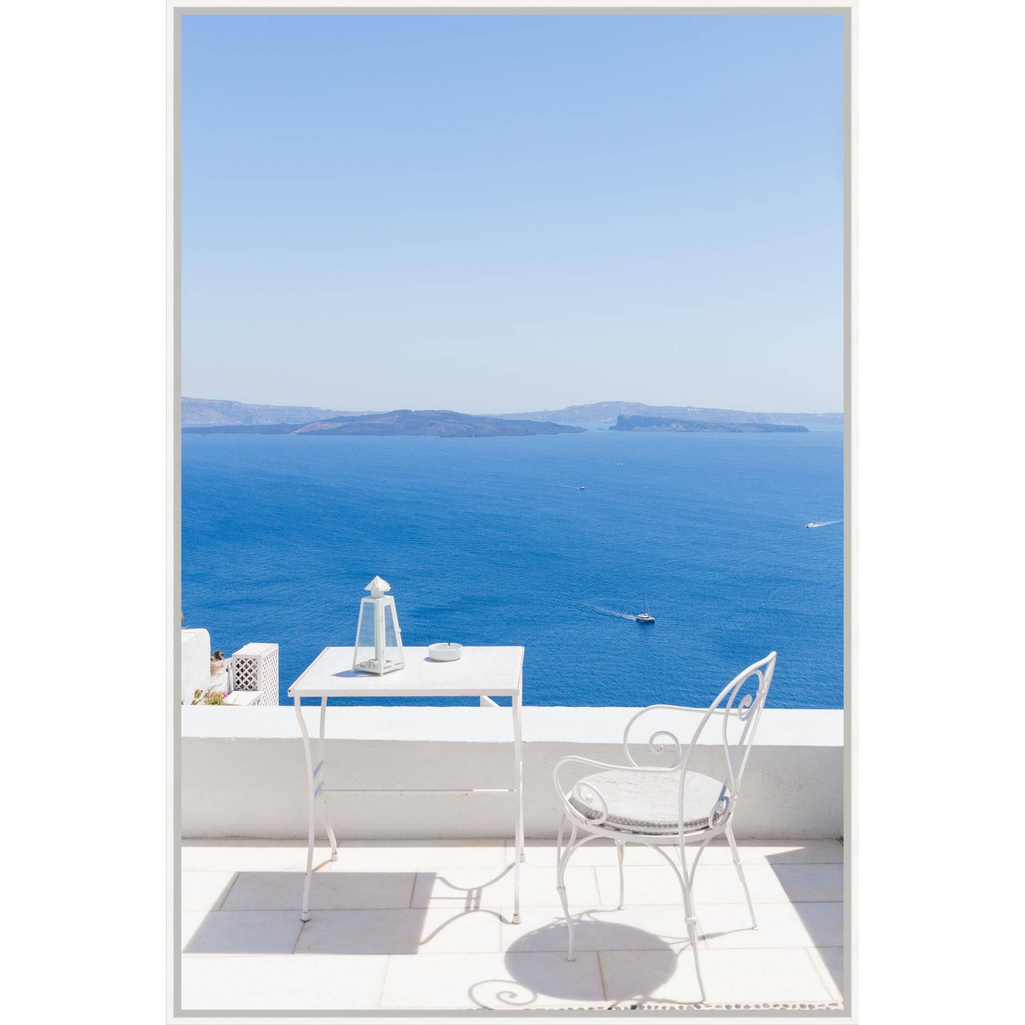 Shown in White finish