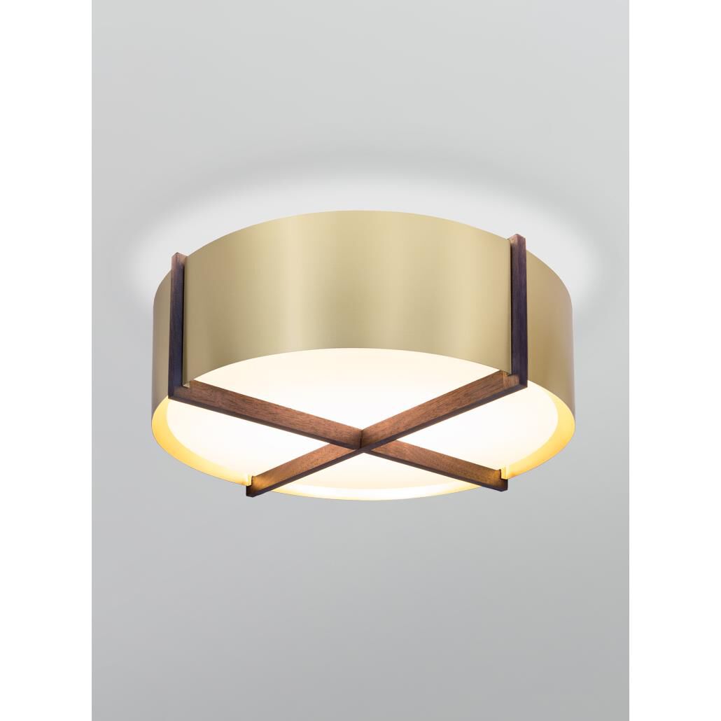Nick Sheridan Plura 36 Inch 4 Light Flush Mount by Cerno