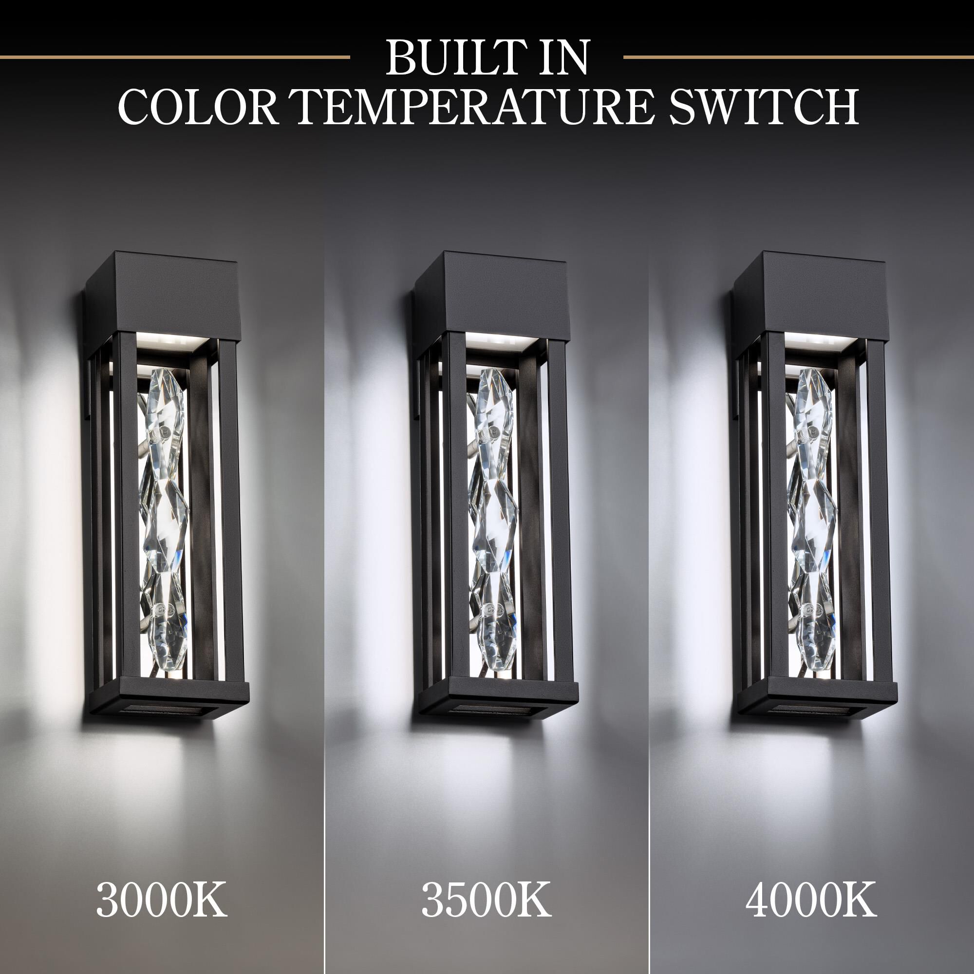 Polar 4 Inch Outdoor Wall Light by Schonbek Beyond