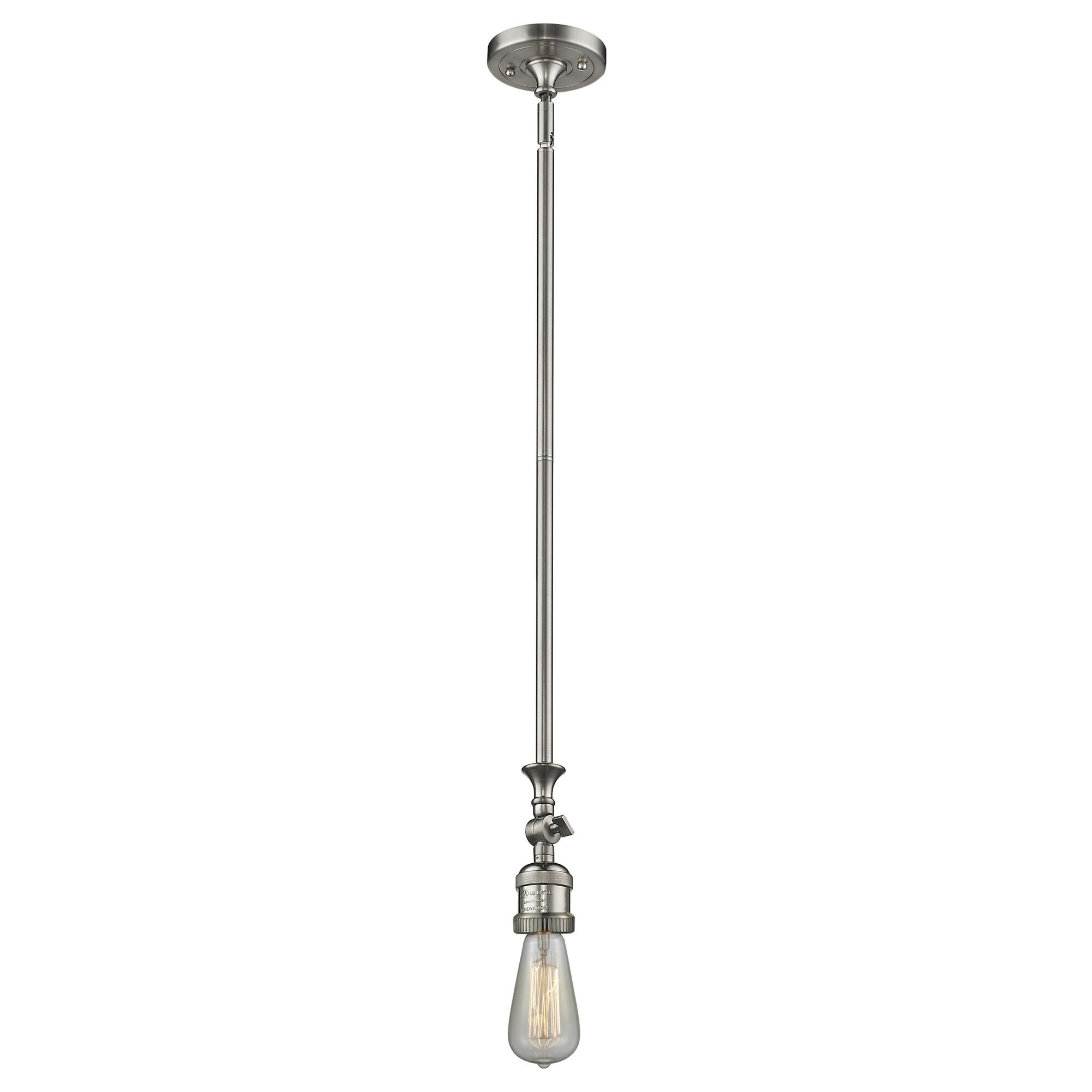 Shown in Brushed Satin Nickel finish