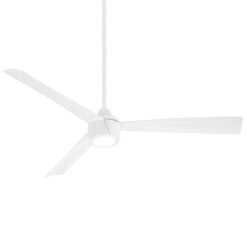 Skinnie 56 Inch Ceiling Fan with Light Kit by Minka Aire