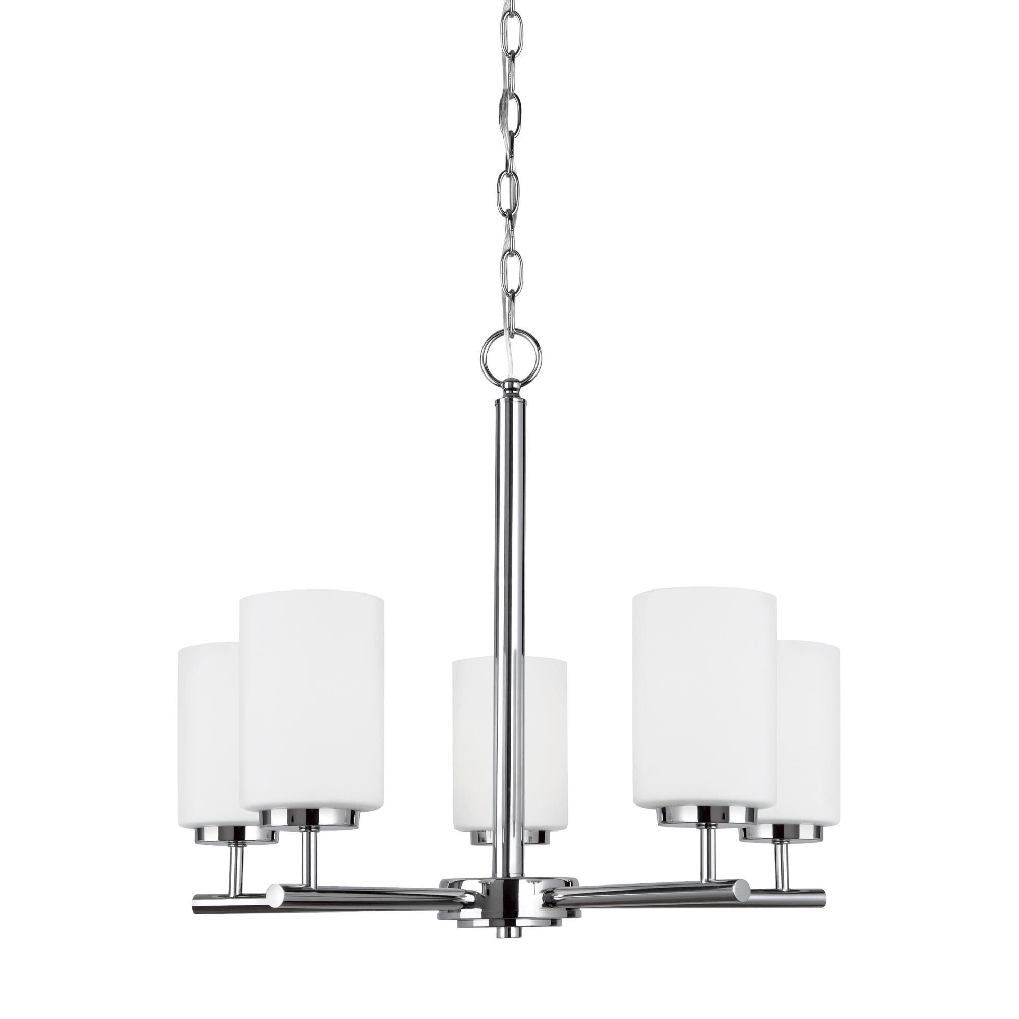 Oslo 24 Inch 5 Light LED Chandelier by Generation Lighting