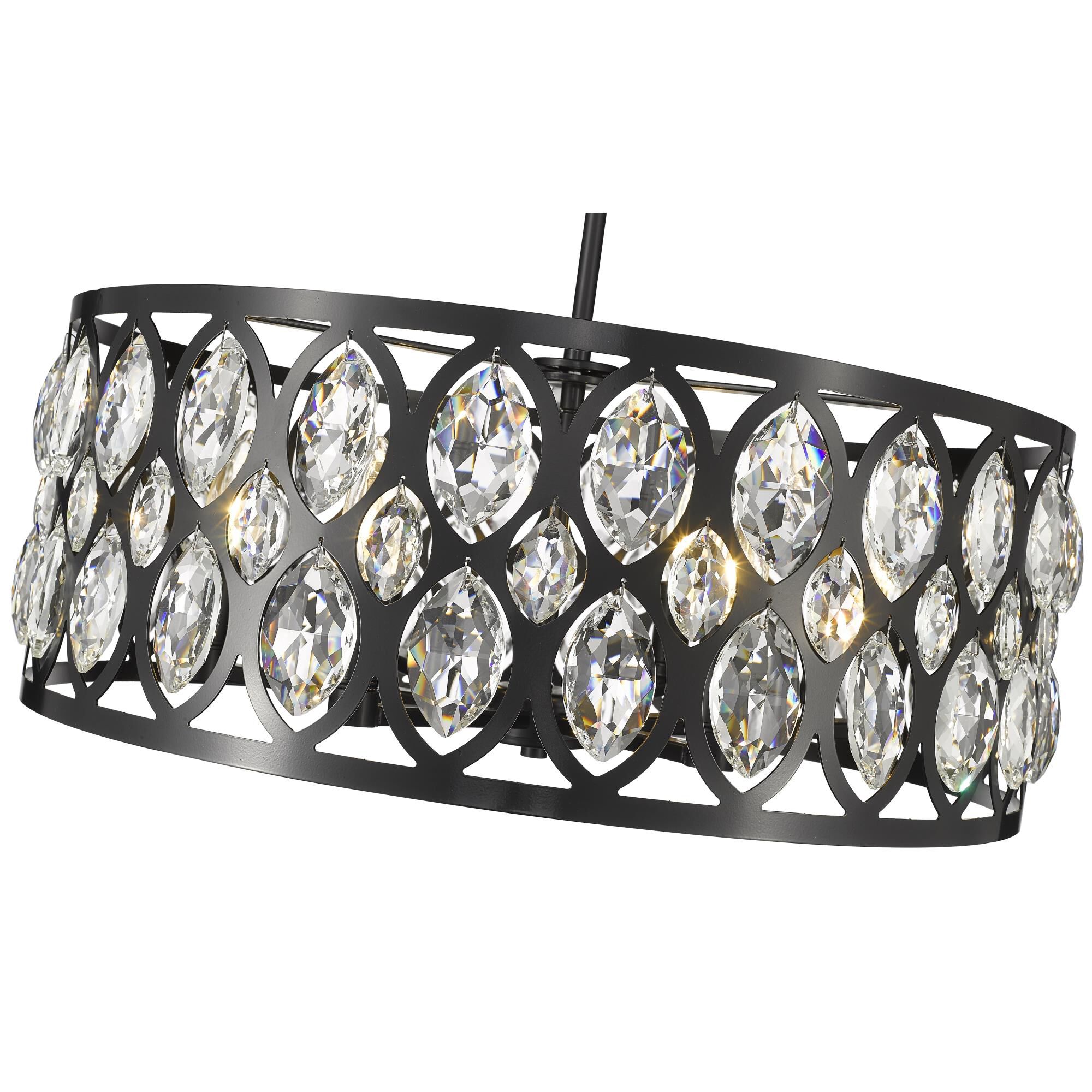 Dealey 23 Inch 6 Light Chandelier by Z Lite