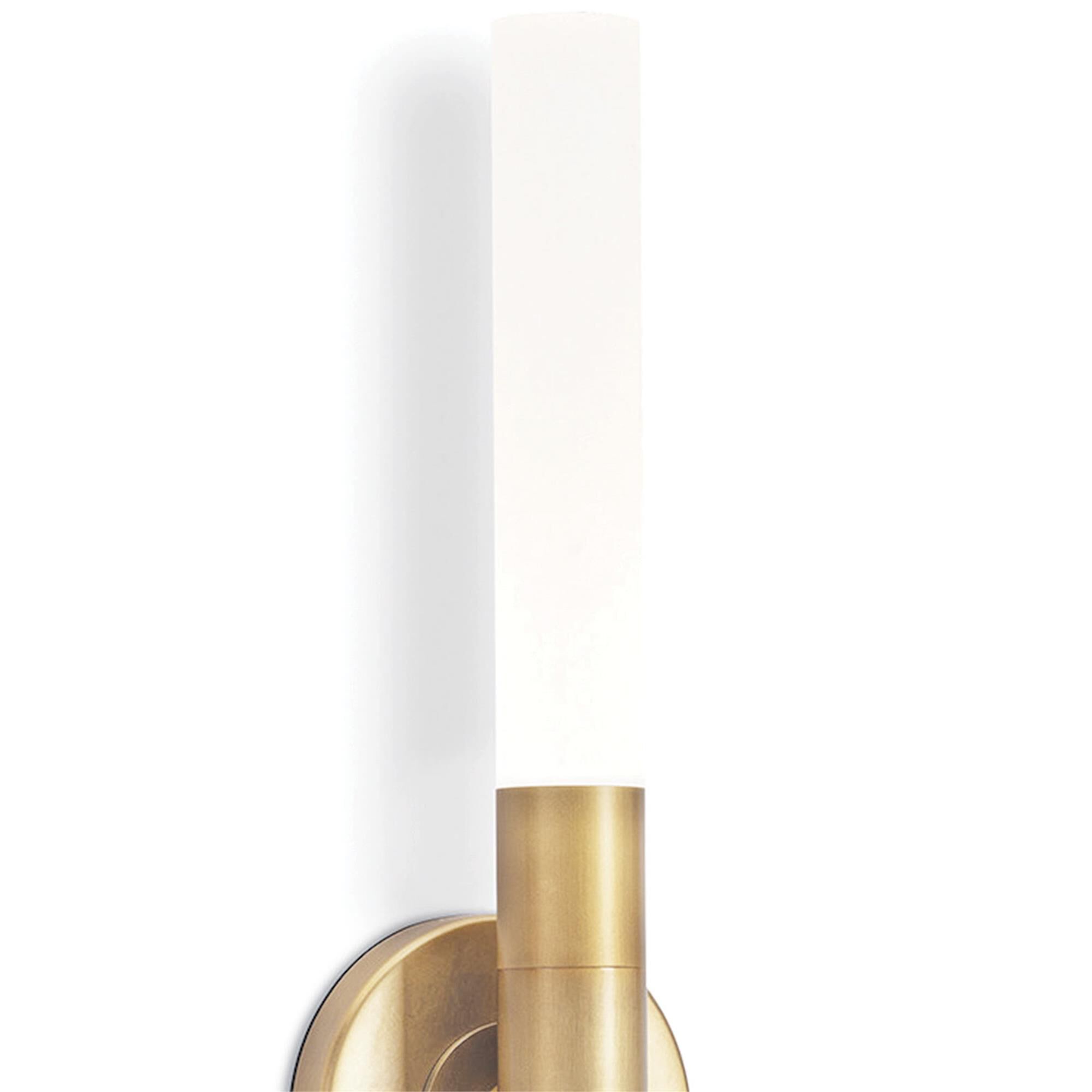 Shown in Natural Brass finish and - None - shade