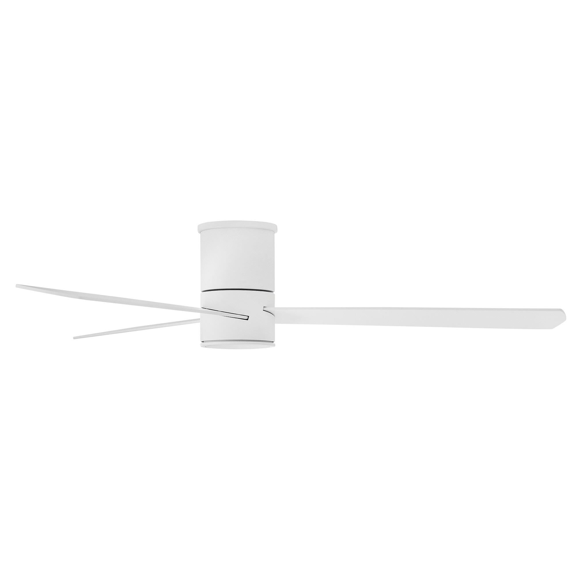 Speck 52 Inch Flush Mount Fan with Light Kit,