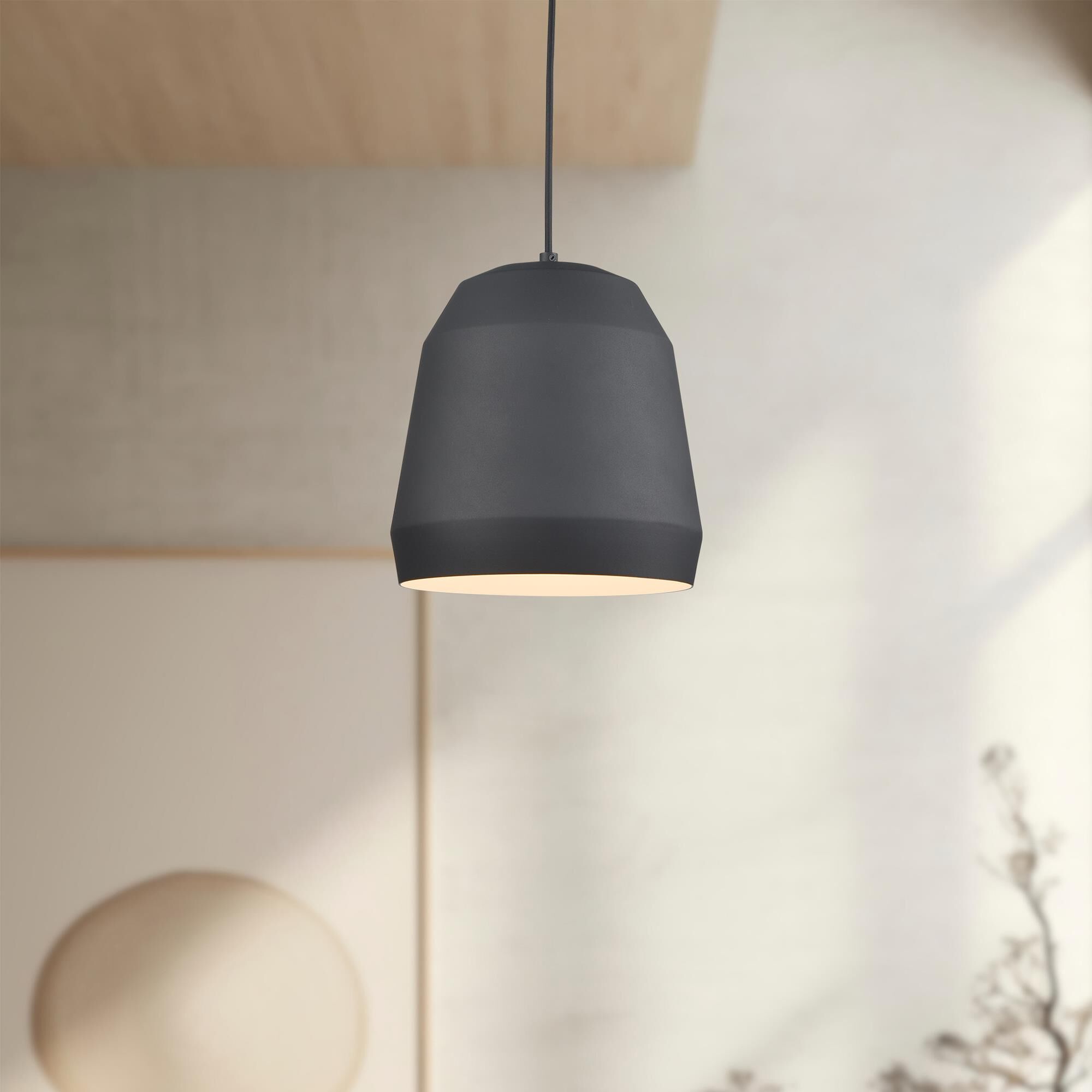 Shown in Black finish and Aluminium shade
