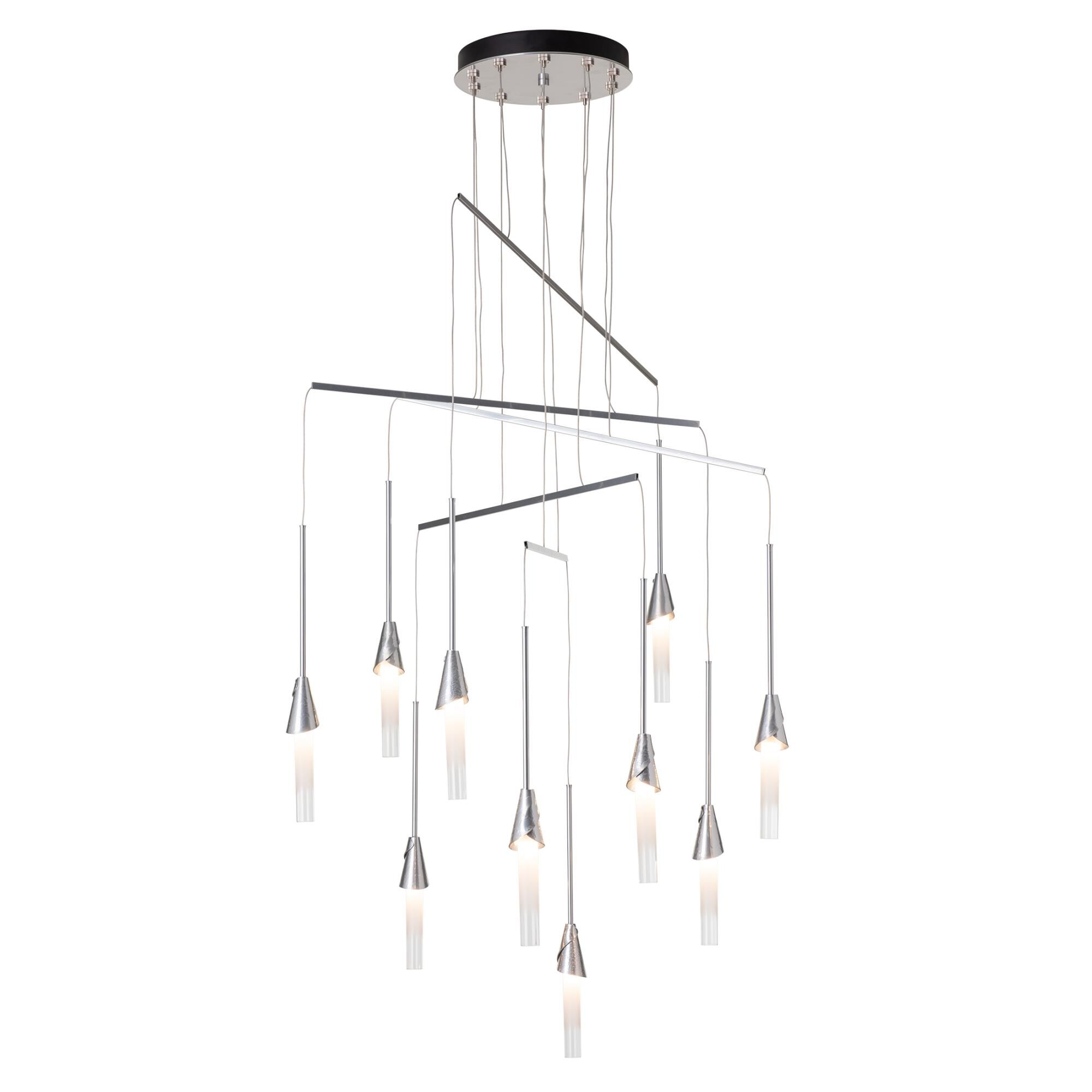 Lilium 35 Inch Multi Light Pendant by Hubbardton Forge