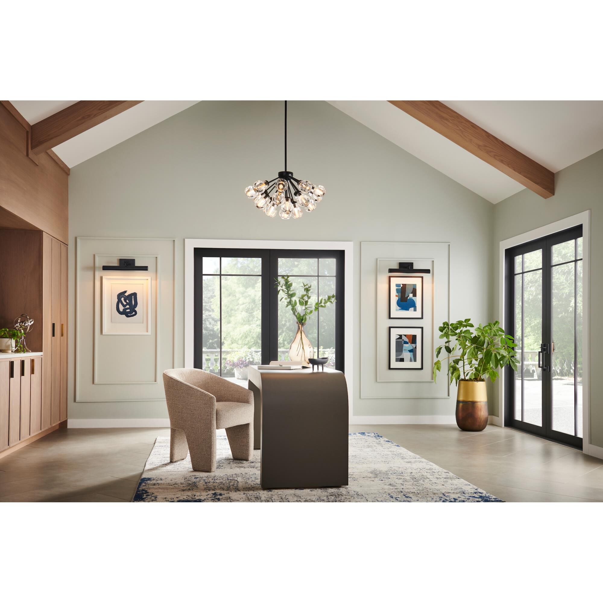 Elise 27 Inch Large Pendant by Fredrick Ramond