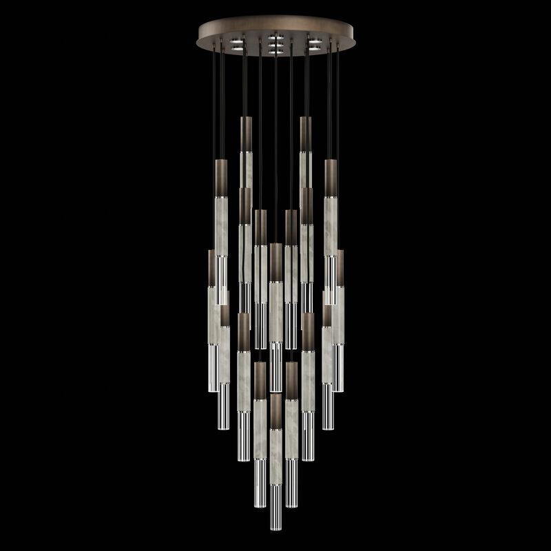 Antonia Antonia 31 Inch Multi Light Pendant by Fine Art Handcrafted Lighting