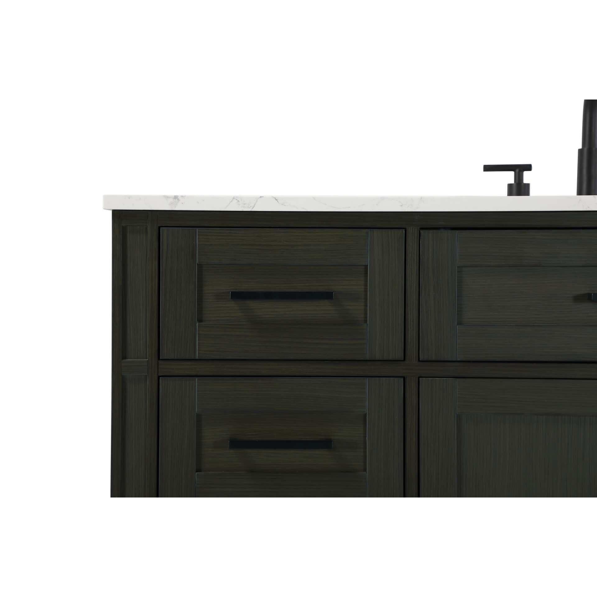 Virginia 54 Inch Bath Vanity by Elegant Decor
