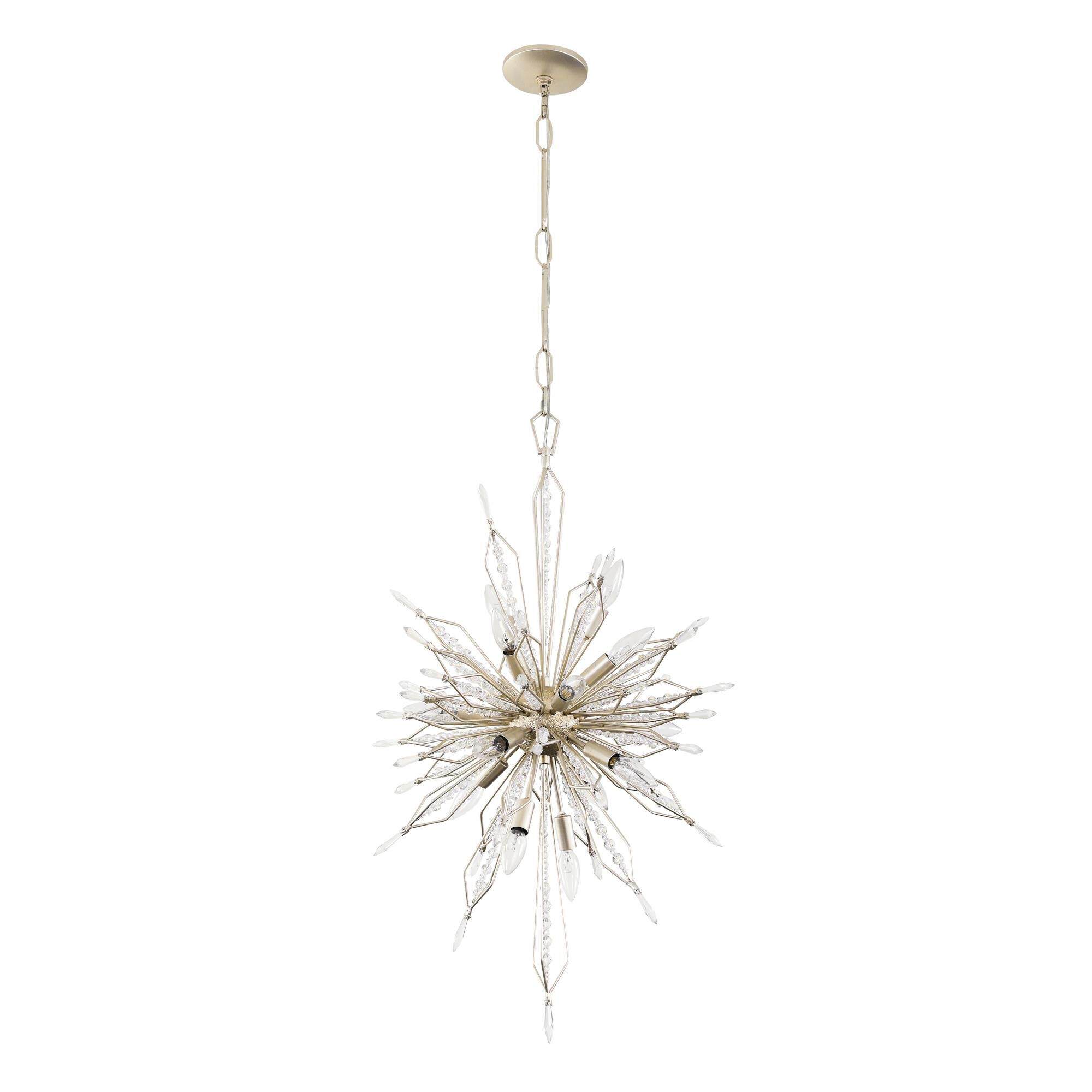 Shown in Gold Dust finish and Premium - Clear crystal