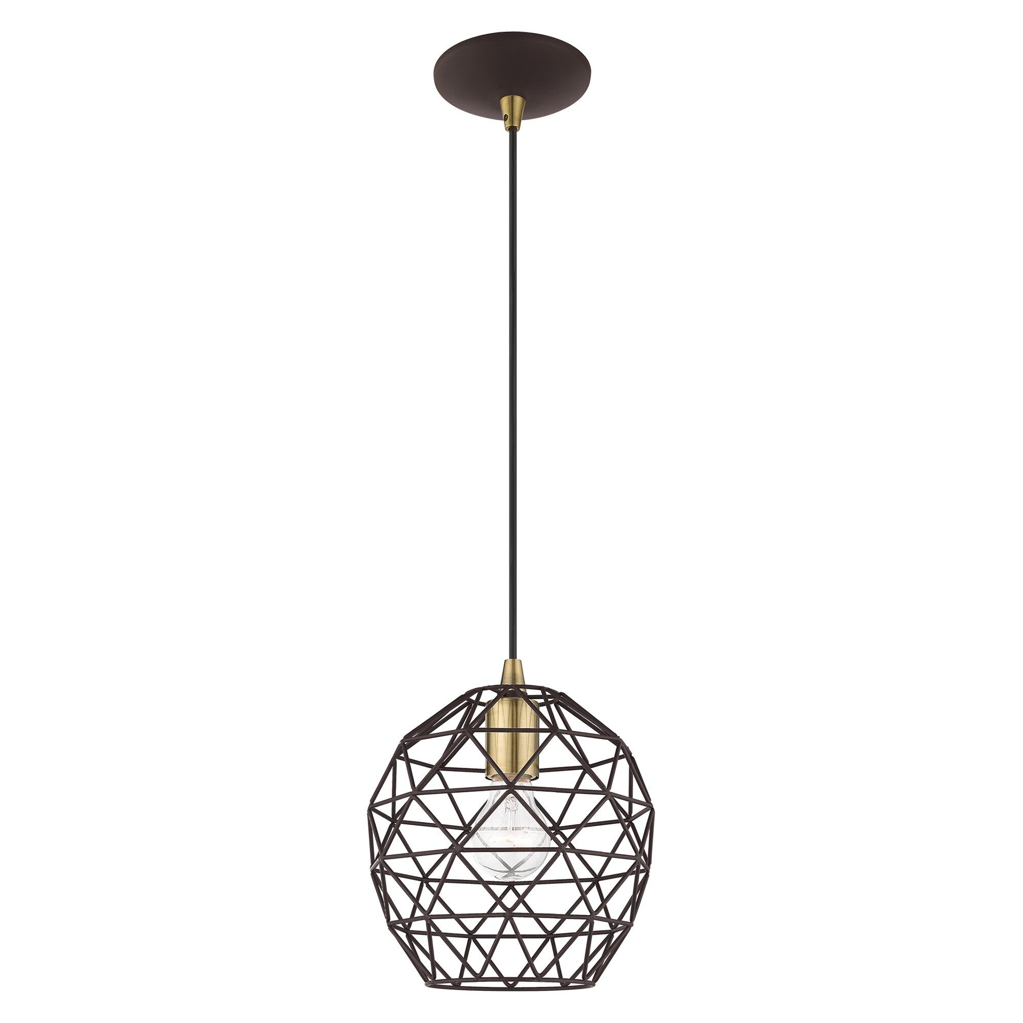 Livex Lighting Geometric Mini Pendant