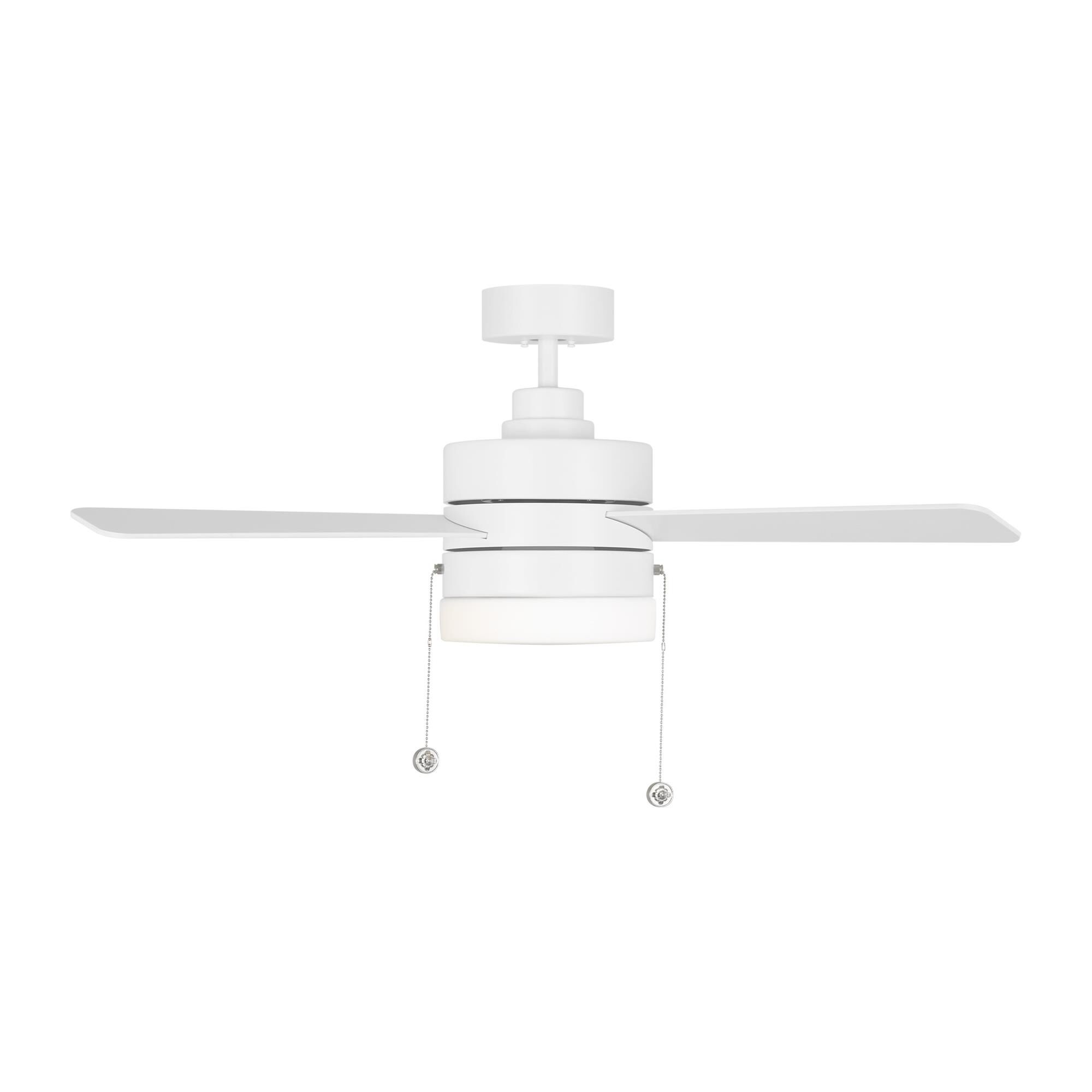 Shown in Matte White finish and Matte White glass