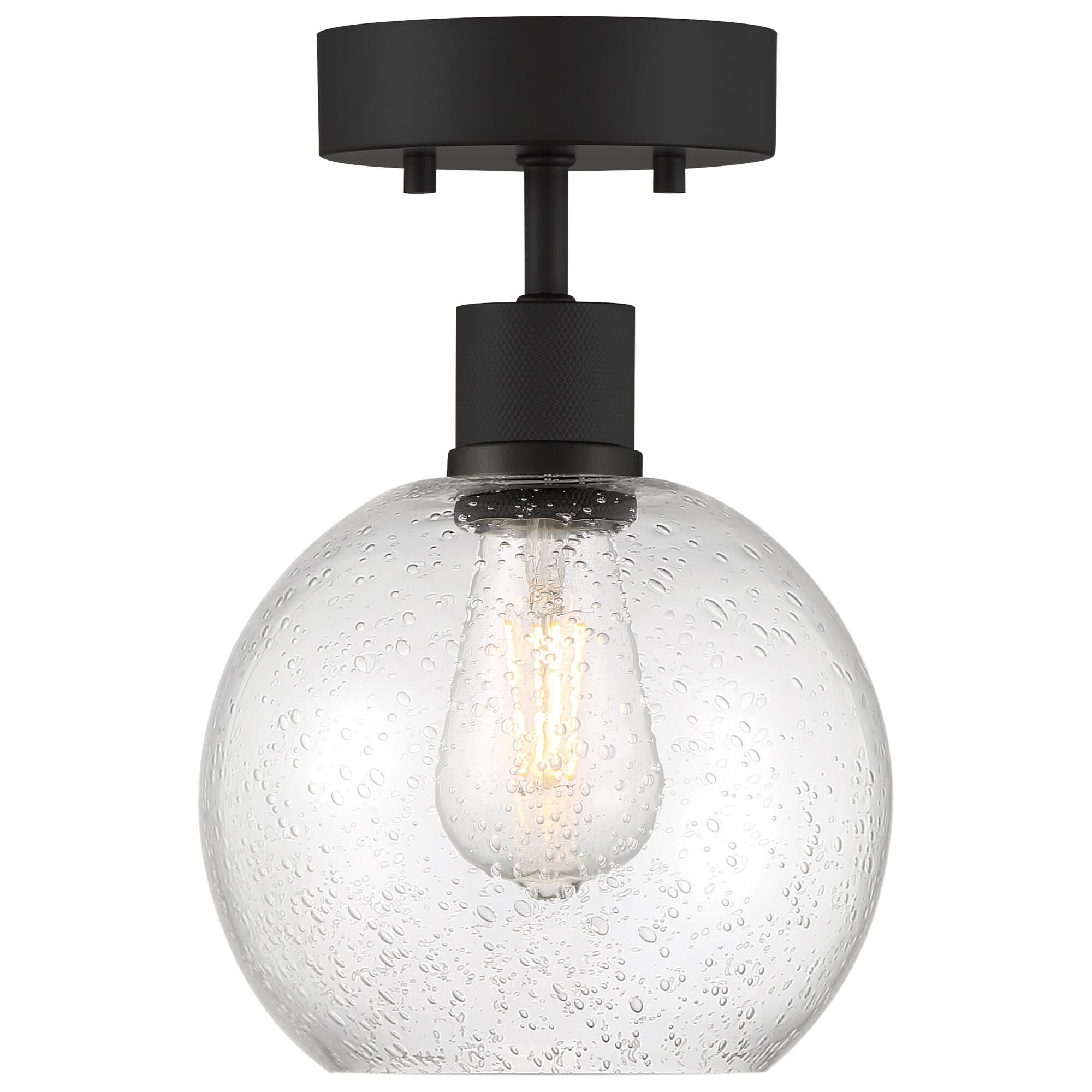 Port Nine 7 Inch 1 Light LED Semi Flush Mount by Access Lighting