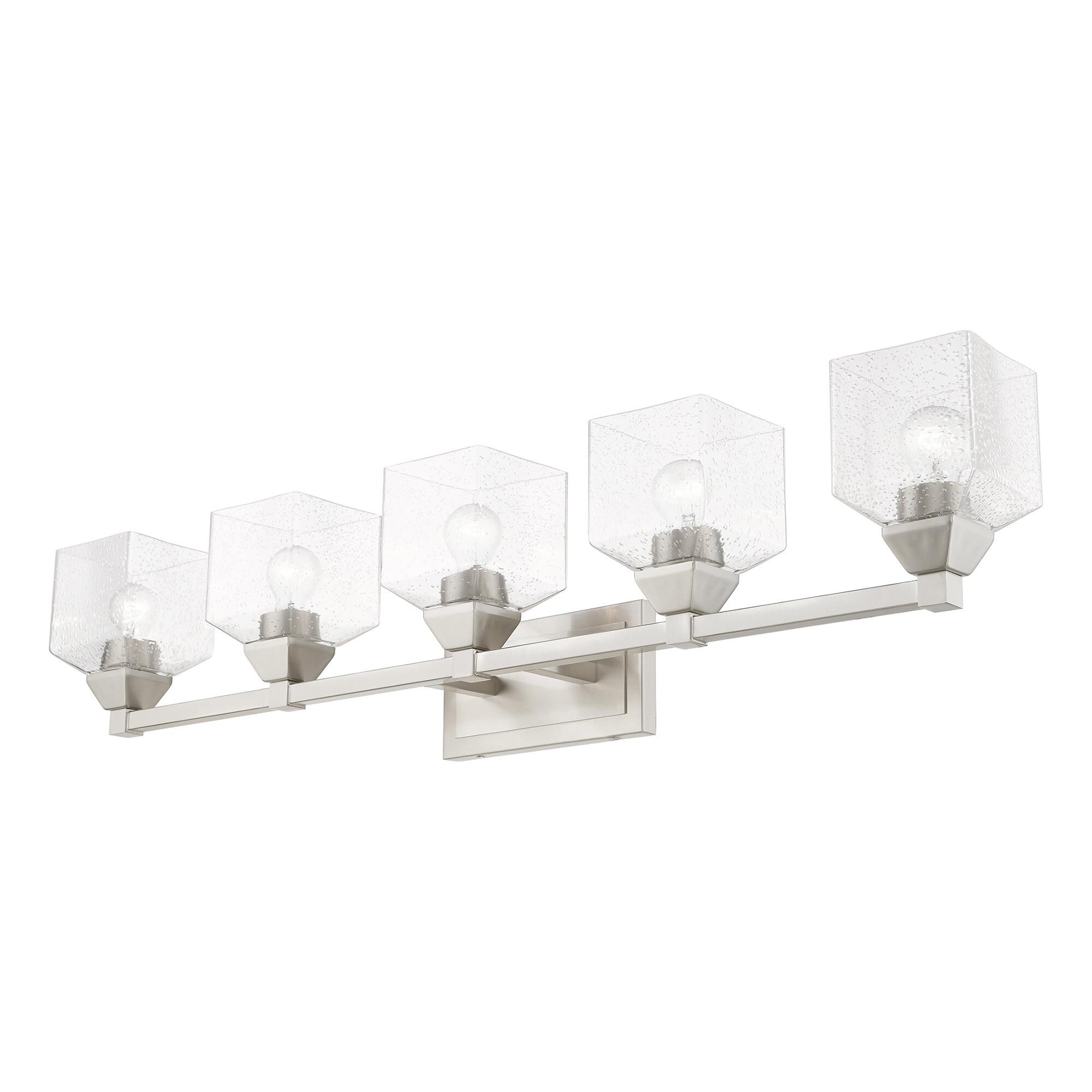 Aragon 42 Inch 5 Light Bath Vanity Light by Livex Lighting