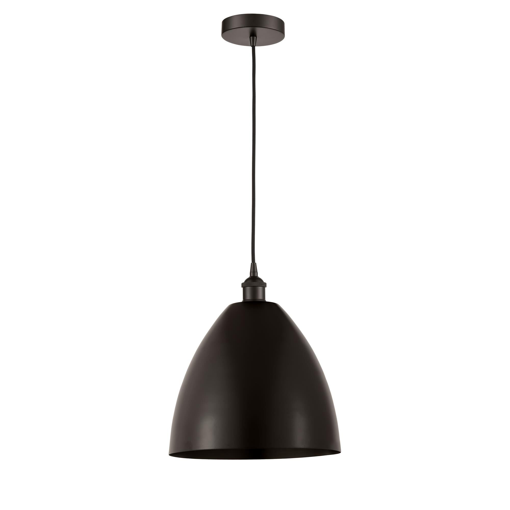 Shown in Oil Rubbed Bronze finish and Oil Rubbed Bronze Edison Dome shade