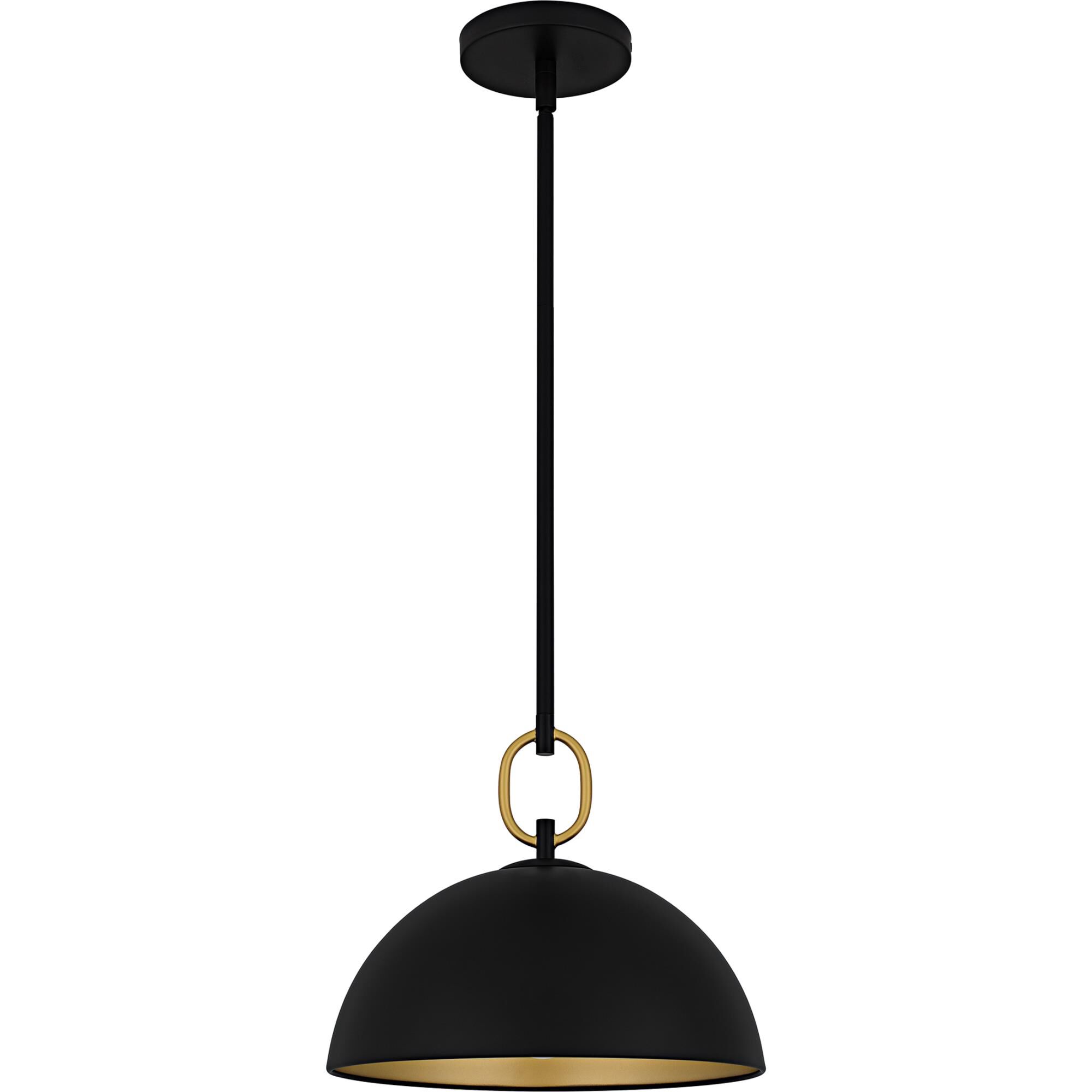 Shown in Matte Black finish and Metal shade