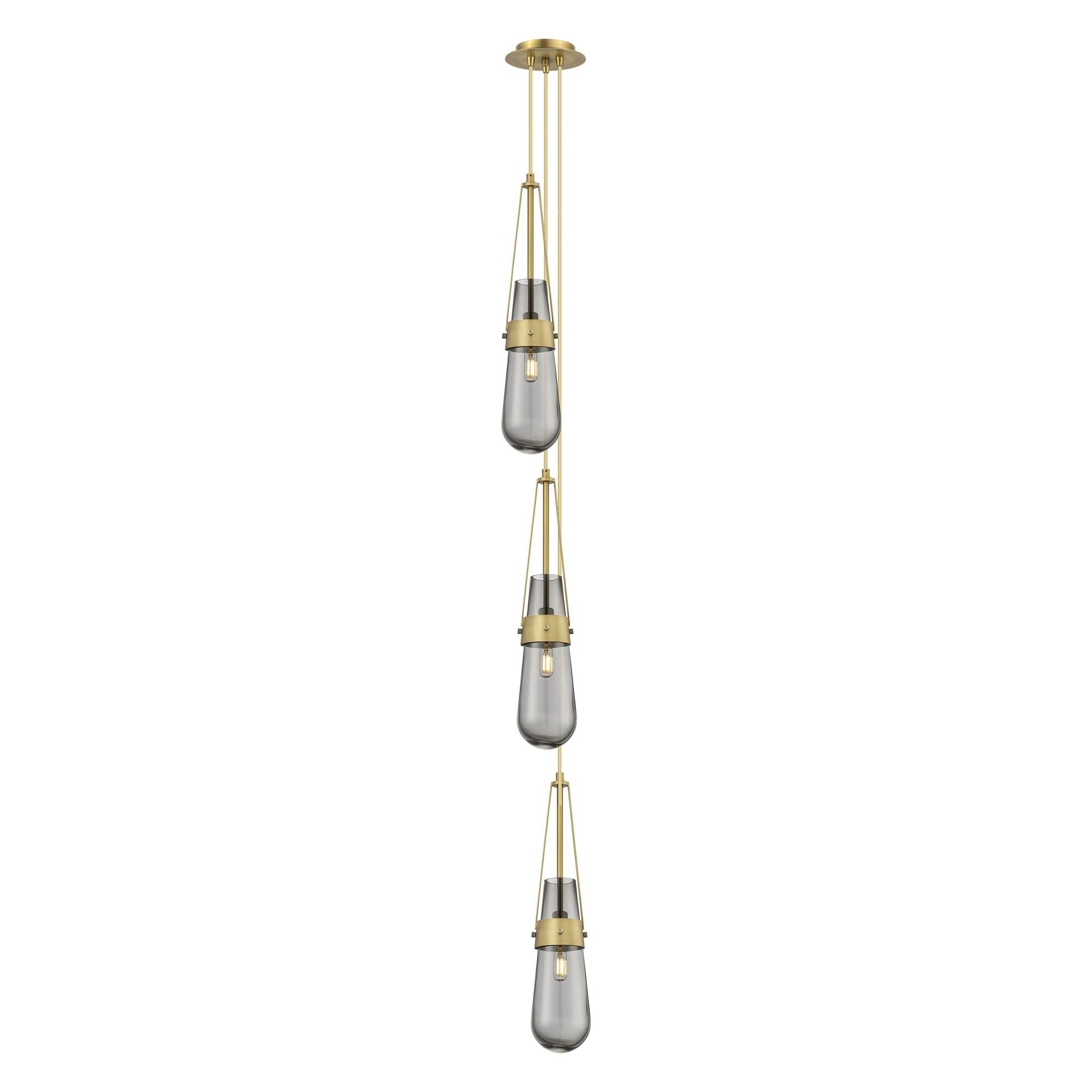 Bruno Marashlian Milan 6 Inch 3 Light Multi Light Pendant by Innovations Lighting