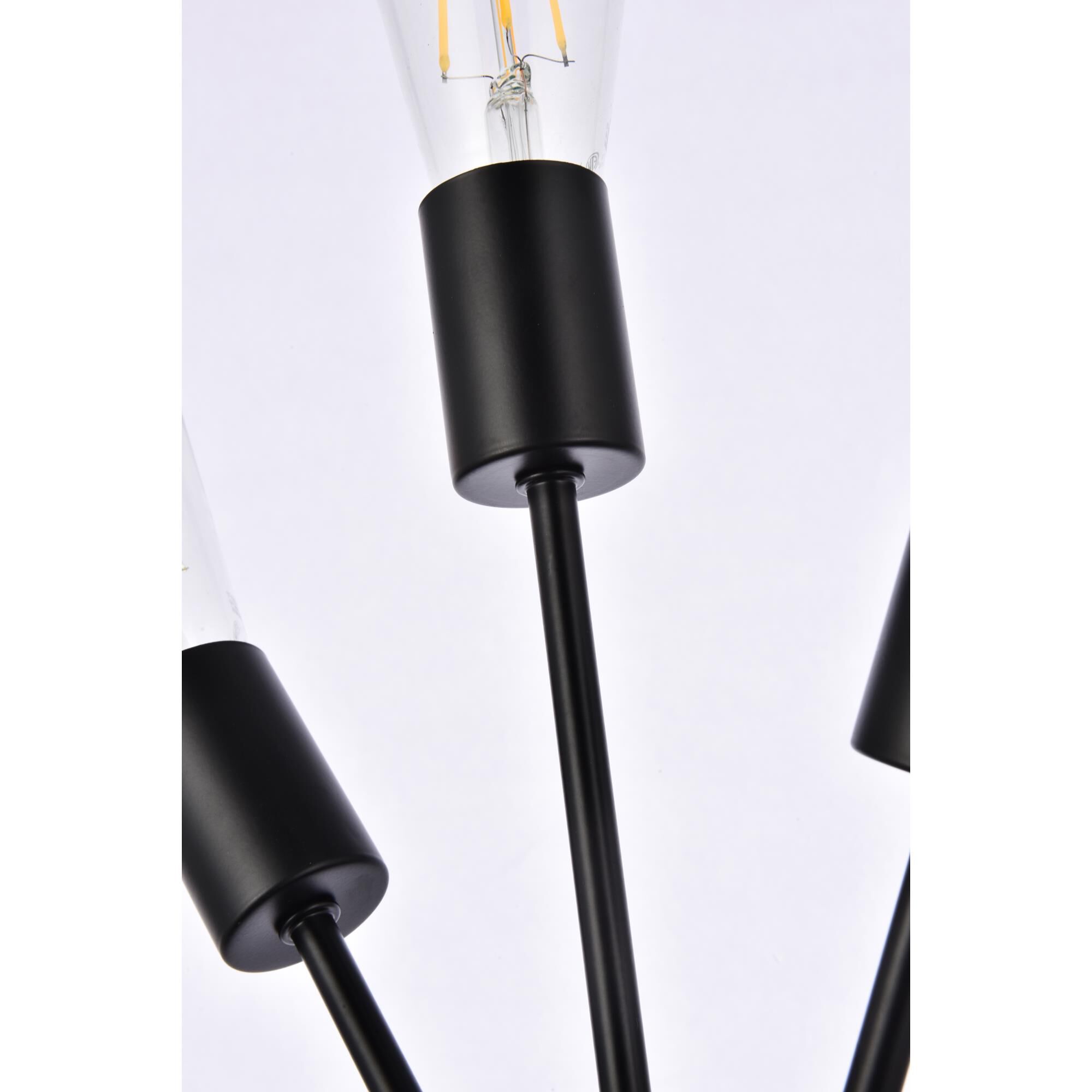 Shown in Black finish