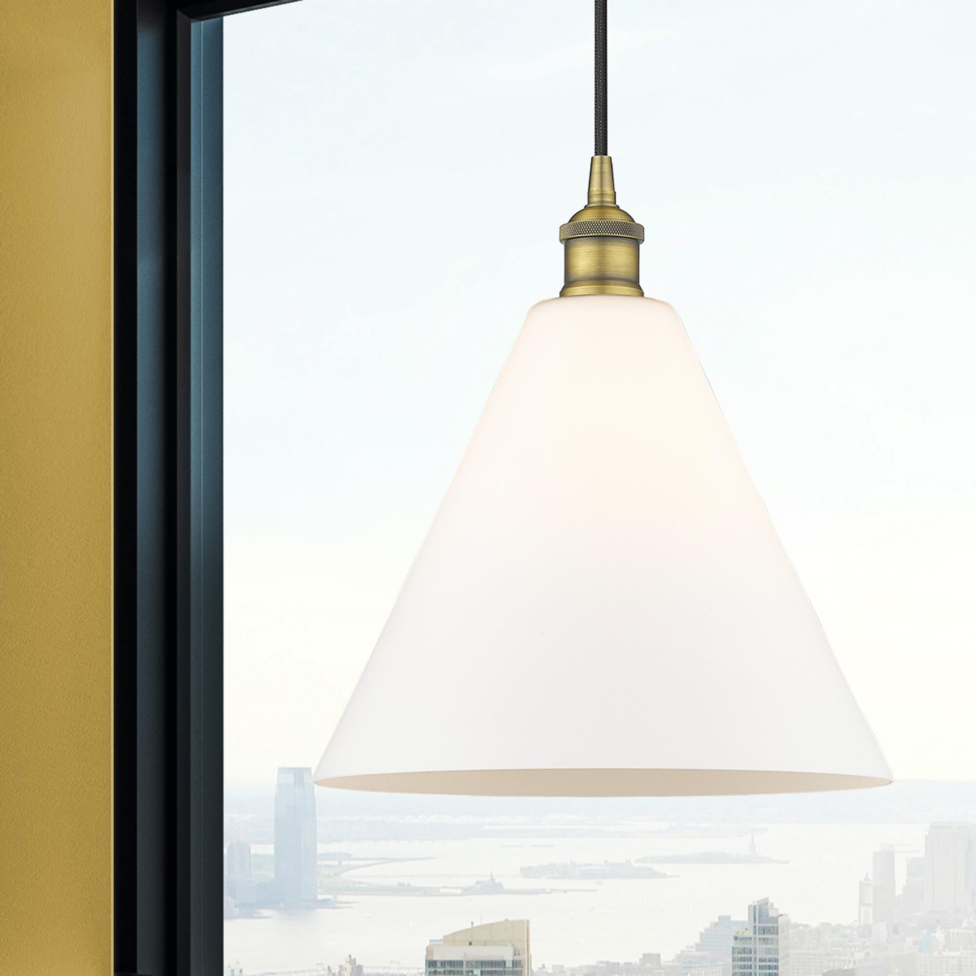 Innovations Lighting Bruno Marashlian Edison Cone 12 Inch Mini Pendant