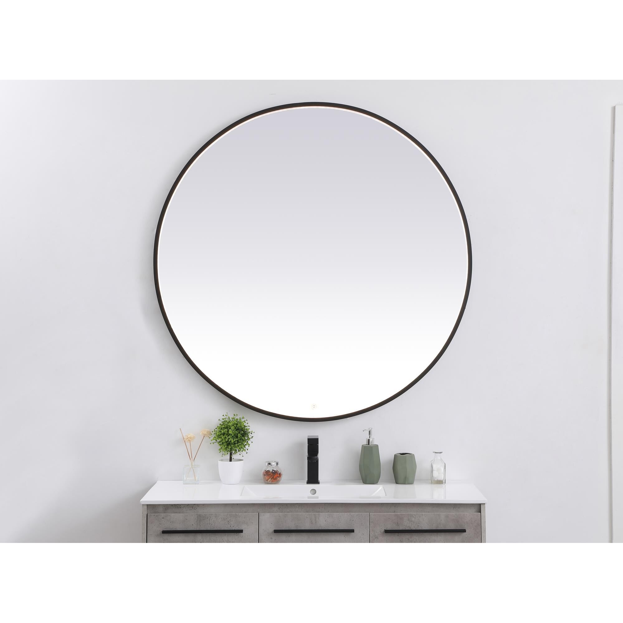 Shown in Black finish