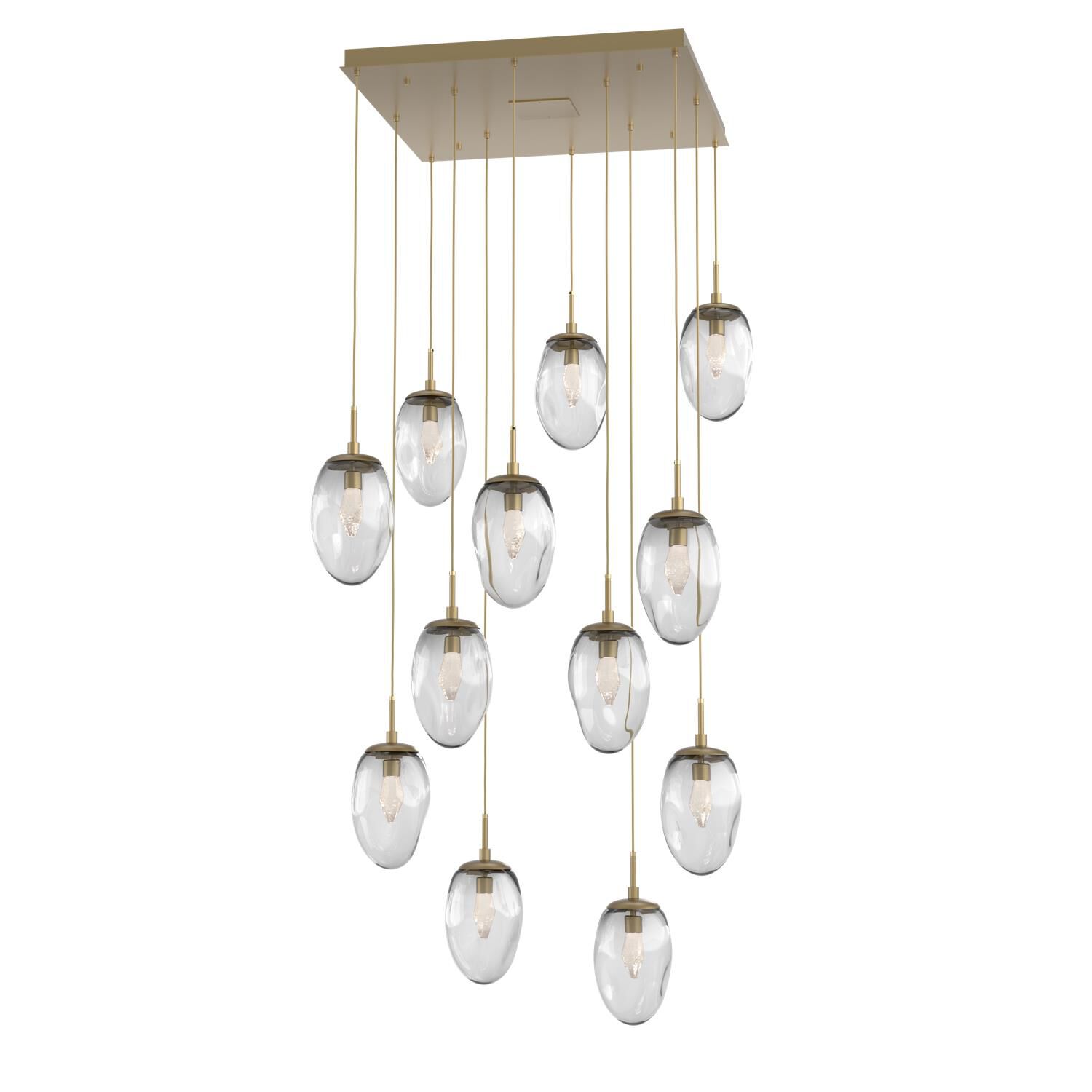 Levi Wilson Nebula 38 Inch 12 Light LED Multi Light Pendant by Hammerton Studio