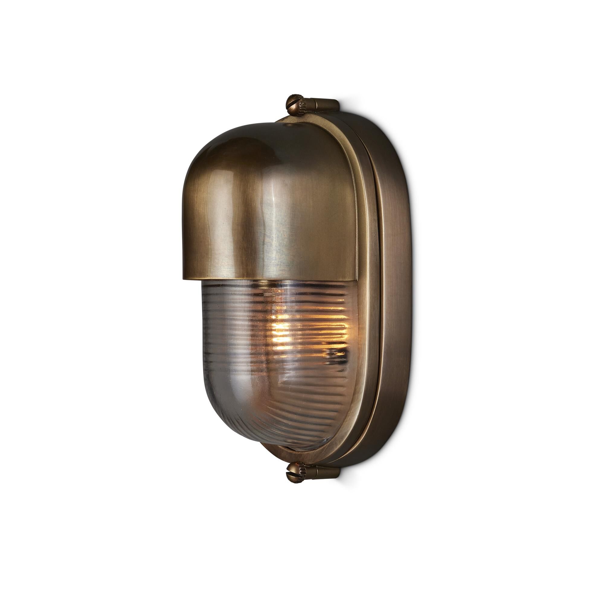 Shown in Antique Brass, Clear finish